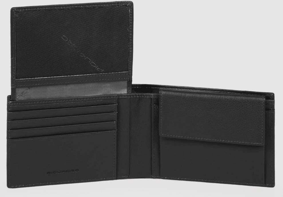 PIQUADRO Bustina portamonete e documenti Uomo piquadro PU1392P16-CHEVN Nero - 3