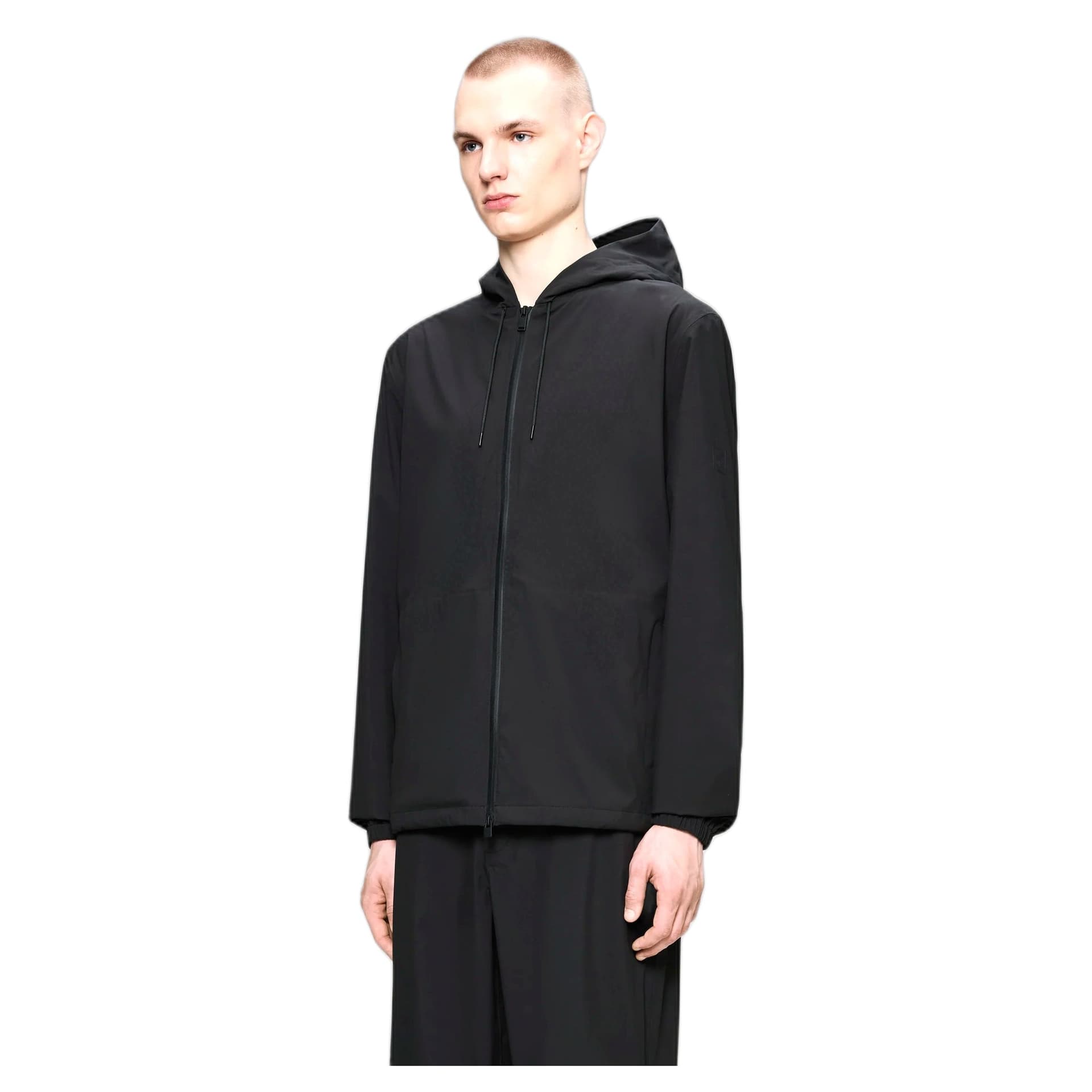 RAINS giacca rains suva hardshell jacket w3 - black - 2