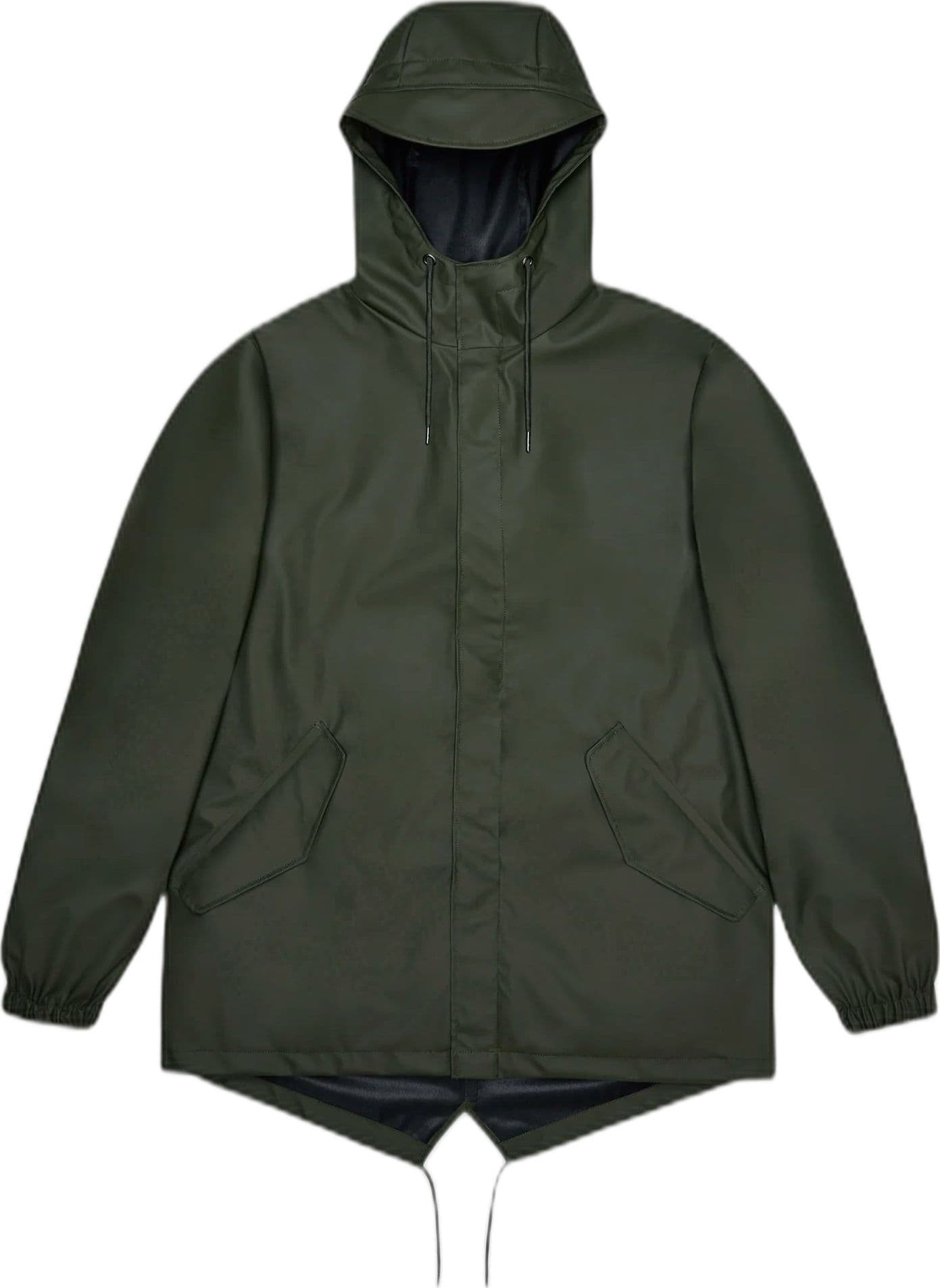 RAINS giacca rains fishtail jacket - green - 5
