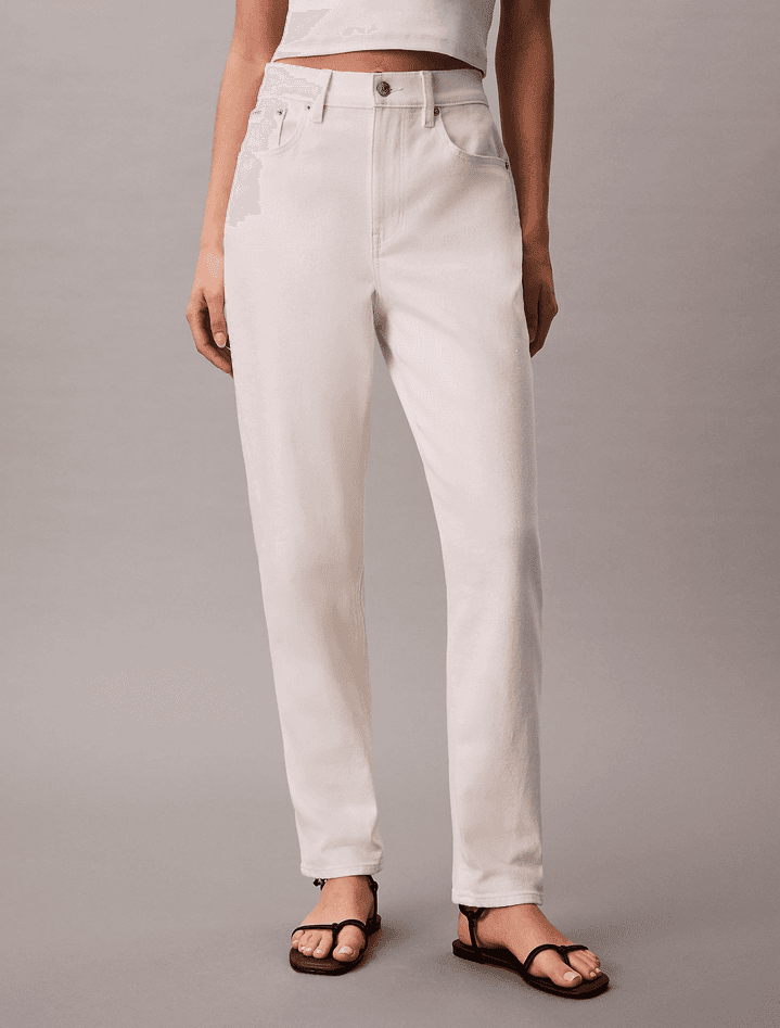 calvin klein jeans donna bianco - 2