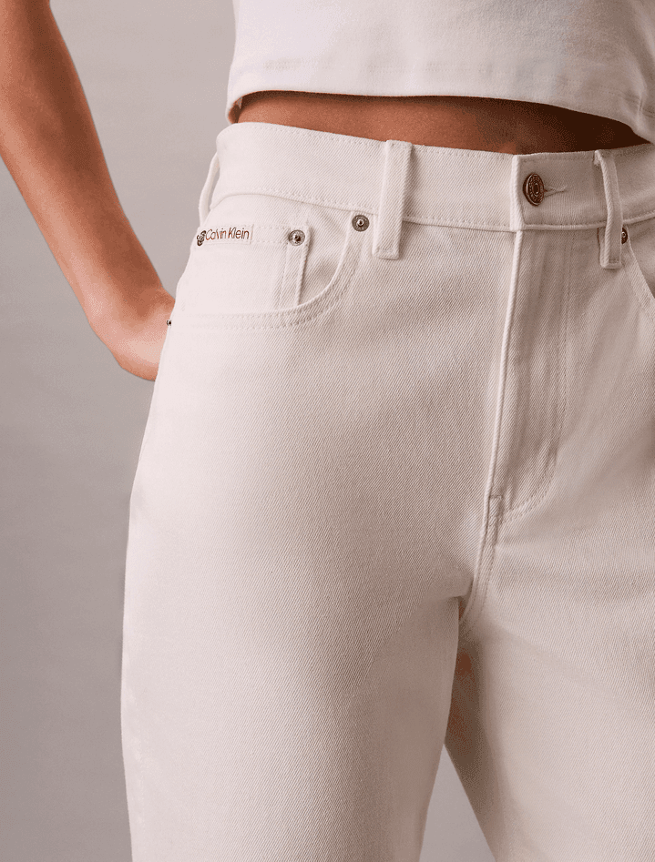 calvin klein jeans donna bianco - 3