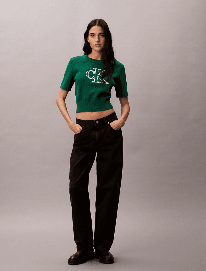 calvin klein maglia donna verde - 3