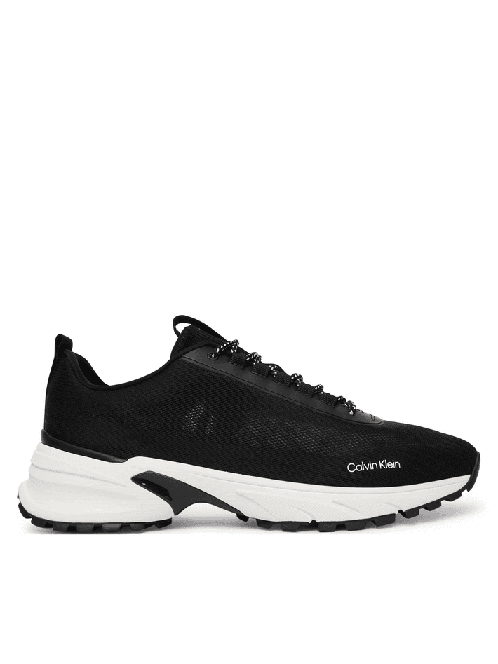 calvin klein scarpa runner uomo nero - 6