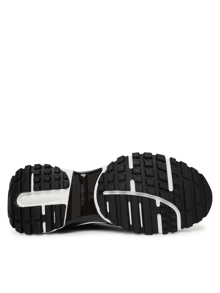 calvin klein scarpa runner uomo nero - 4