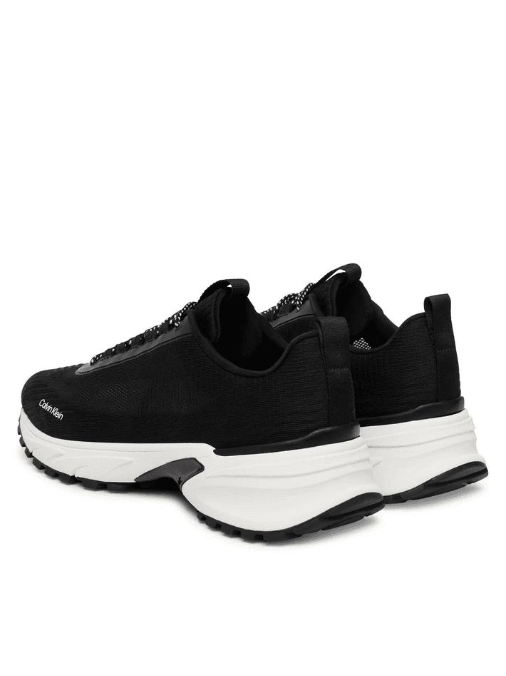 calvin klein scarpa runner uomo nero - 5