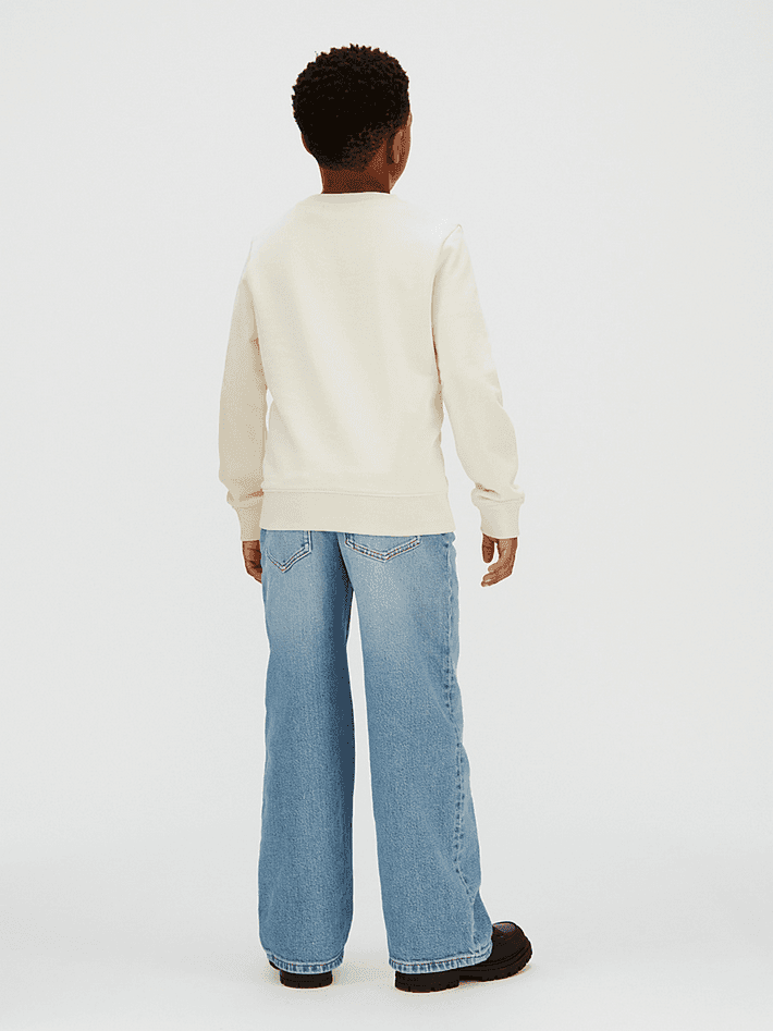 CALVIN KLEIN KIDS felpa con logo bambino - 4