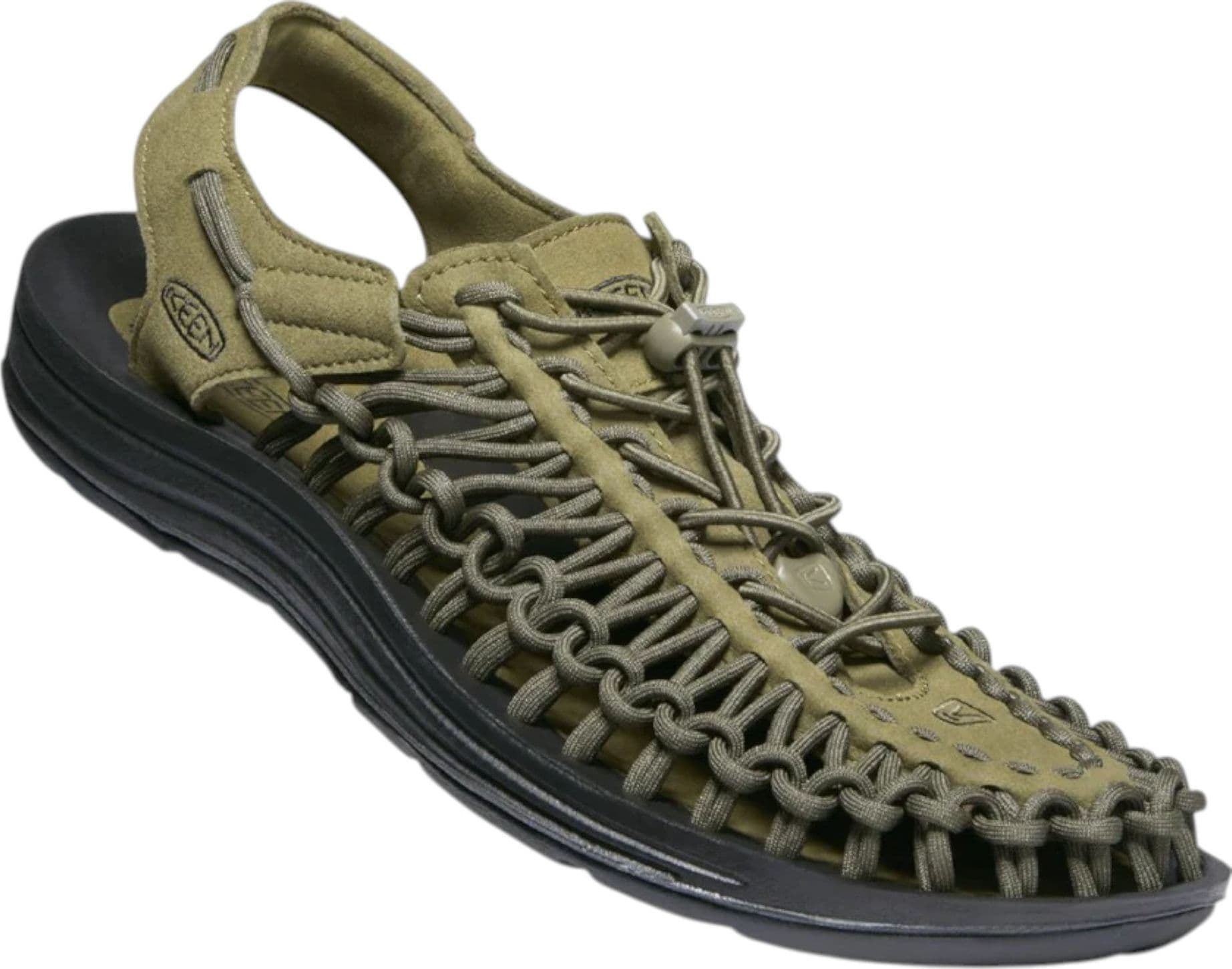 KEEN sandali da uomo keen uneek da trekking - dark olive / black - 6