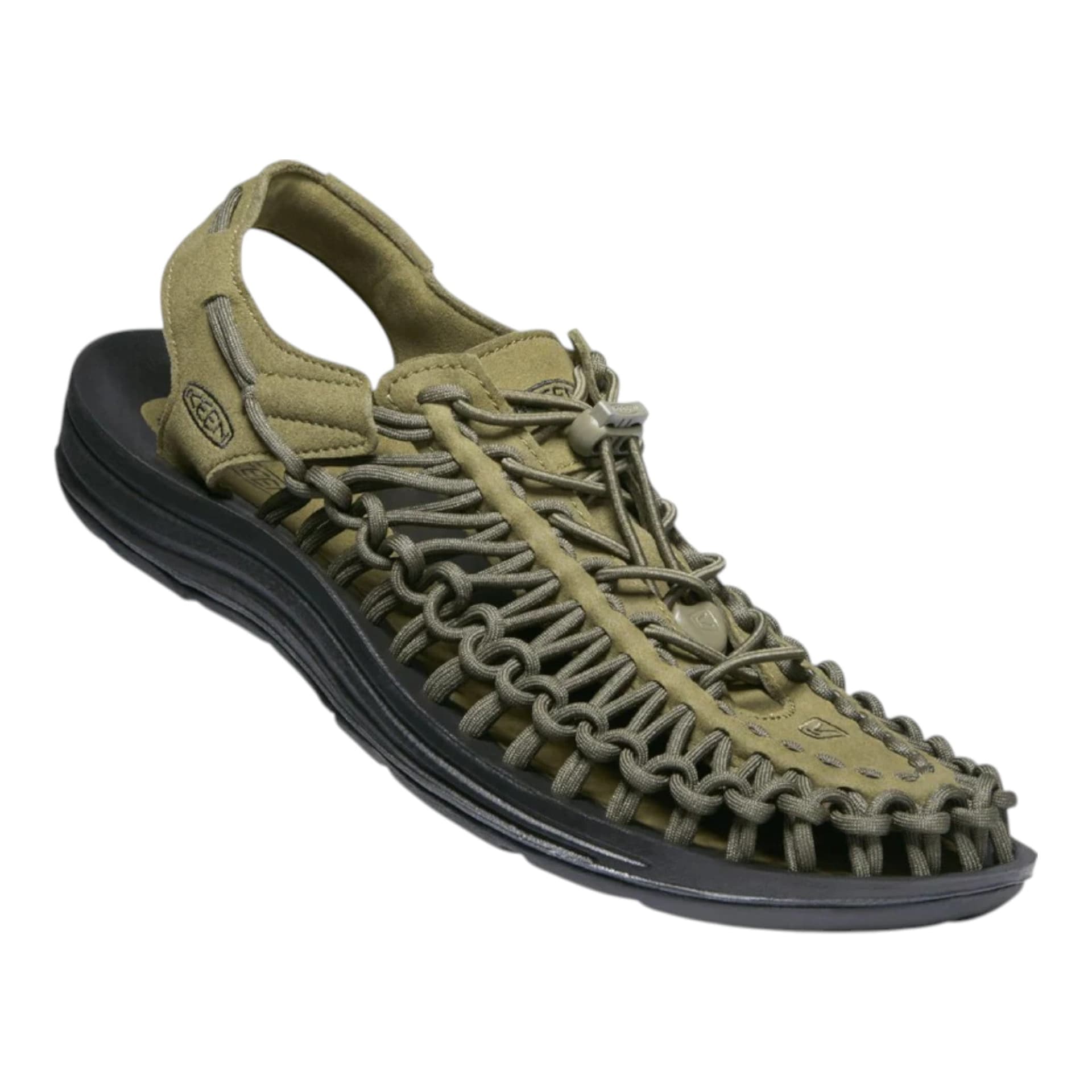 KEEN sandali da uomo keen uneek da trekking - dark olive / black - 6