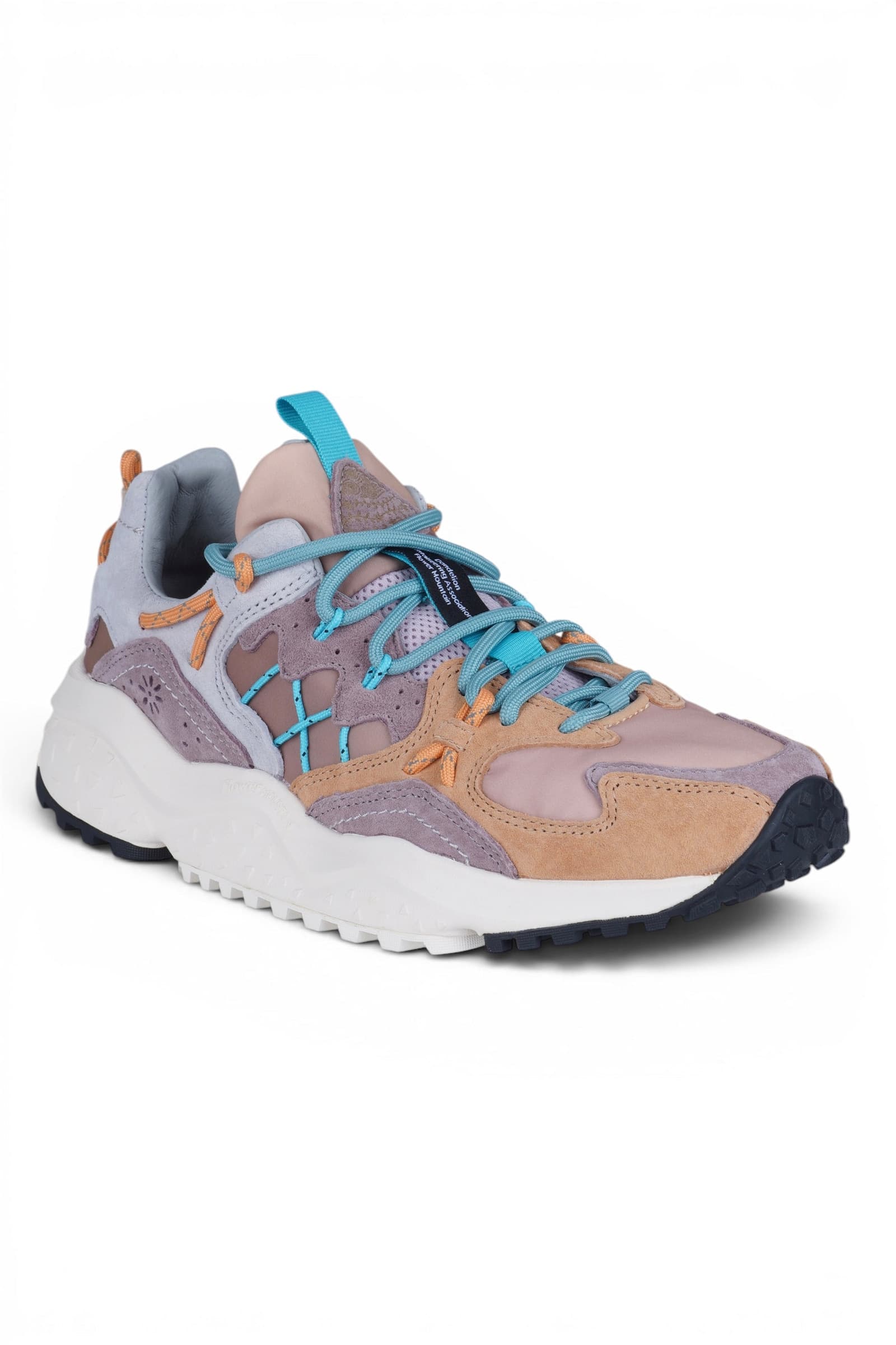 FLOWER MOUNTAIN Flower Mountain - Sneakers - 470441 - Turchese/Lilla - 3