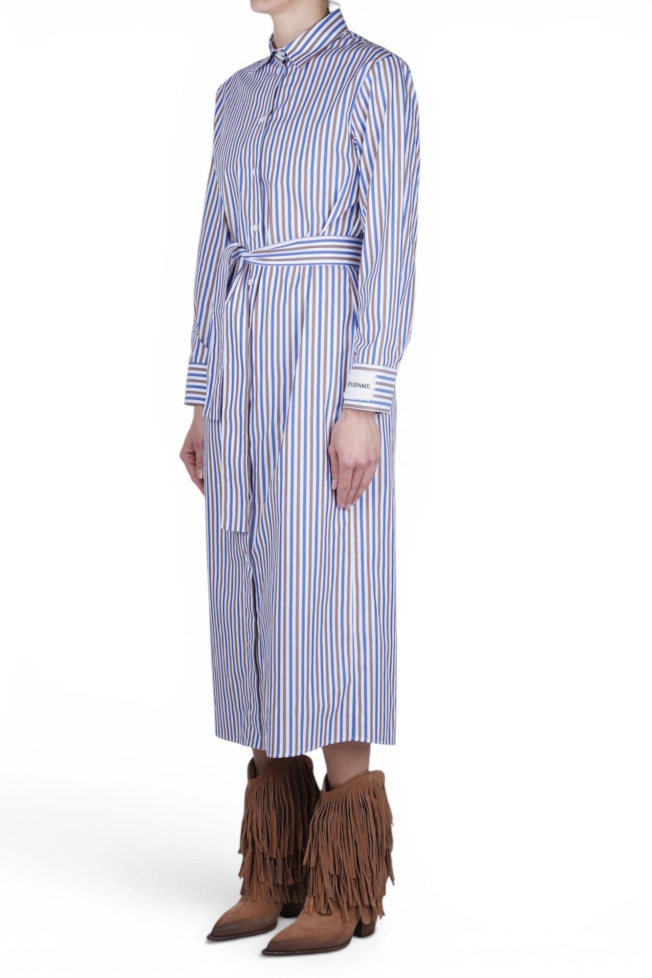 OTTOD'AME Ottod'ame - Abito - 470735 - Blu/Marrone - 4