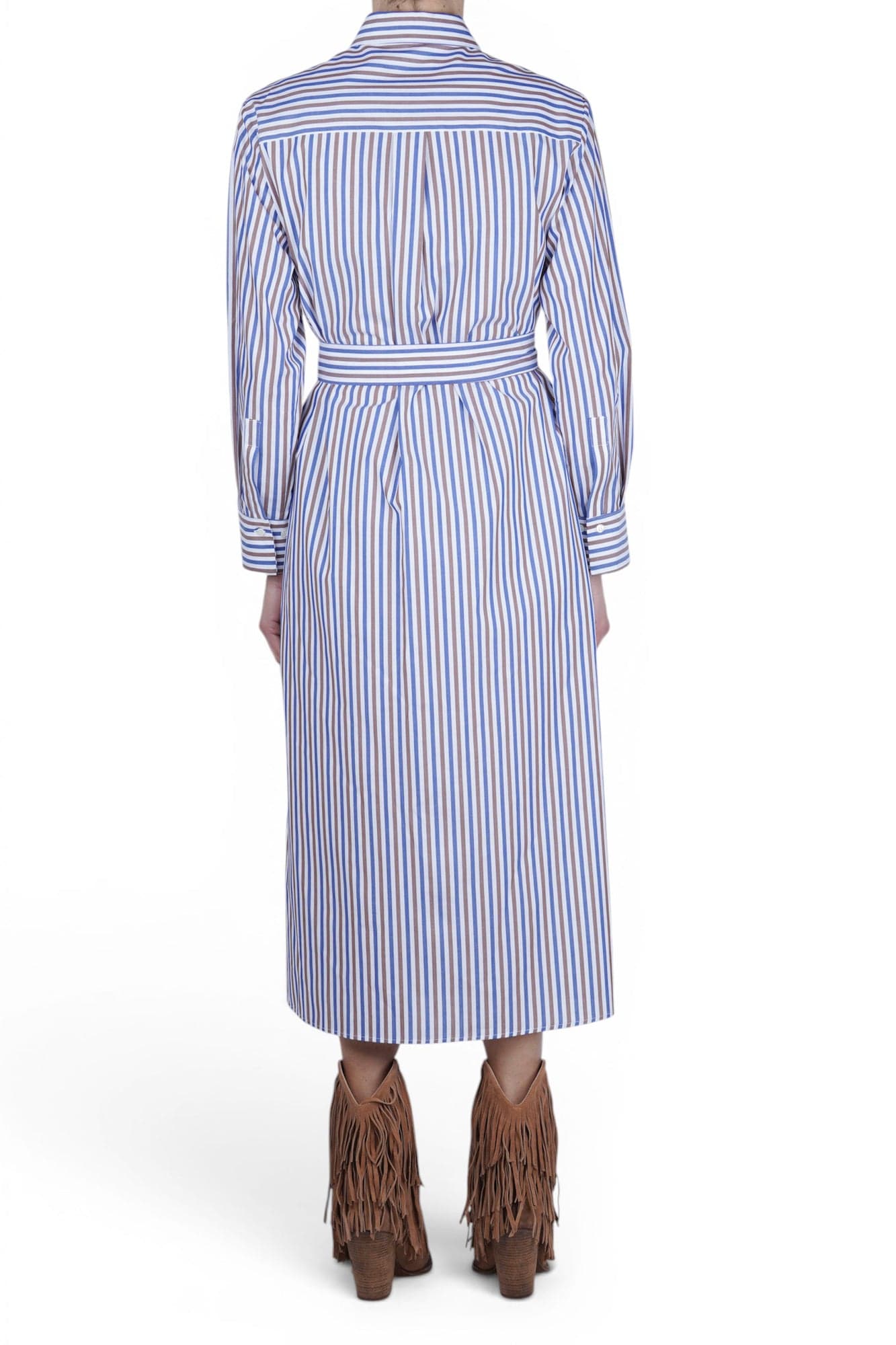 OTTOD'AME Ottod'ame - Abito - 470735 - Blu/Marrone - 5