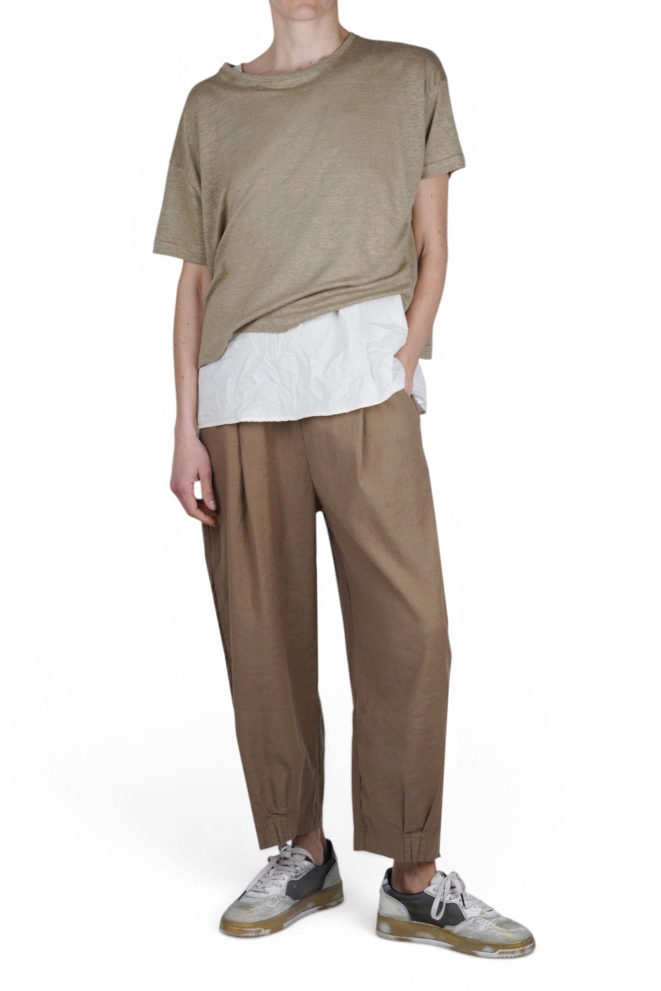 MAMA B Mama B - Maglia - 471372 - Kaki - 2