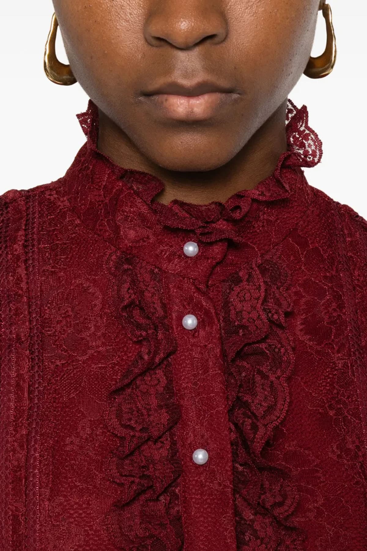 Alice + Olivia  Camicie Bordeaux - 5