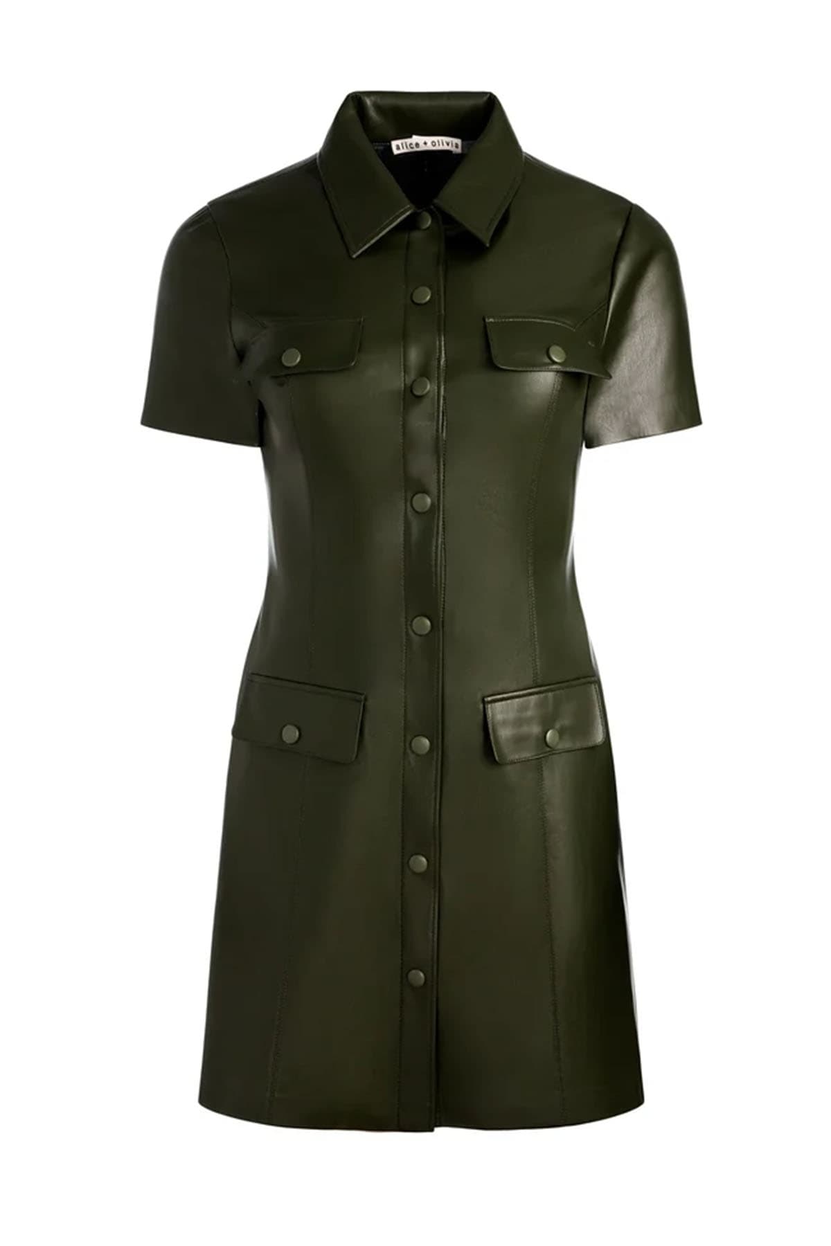 Alice + Olivia  Abiti Verde militare - 7