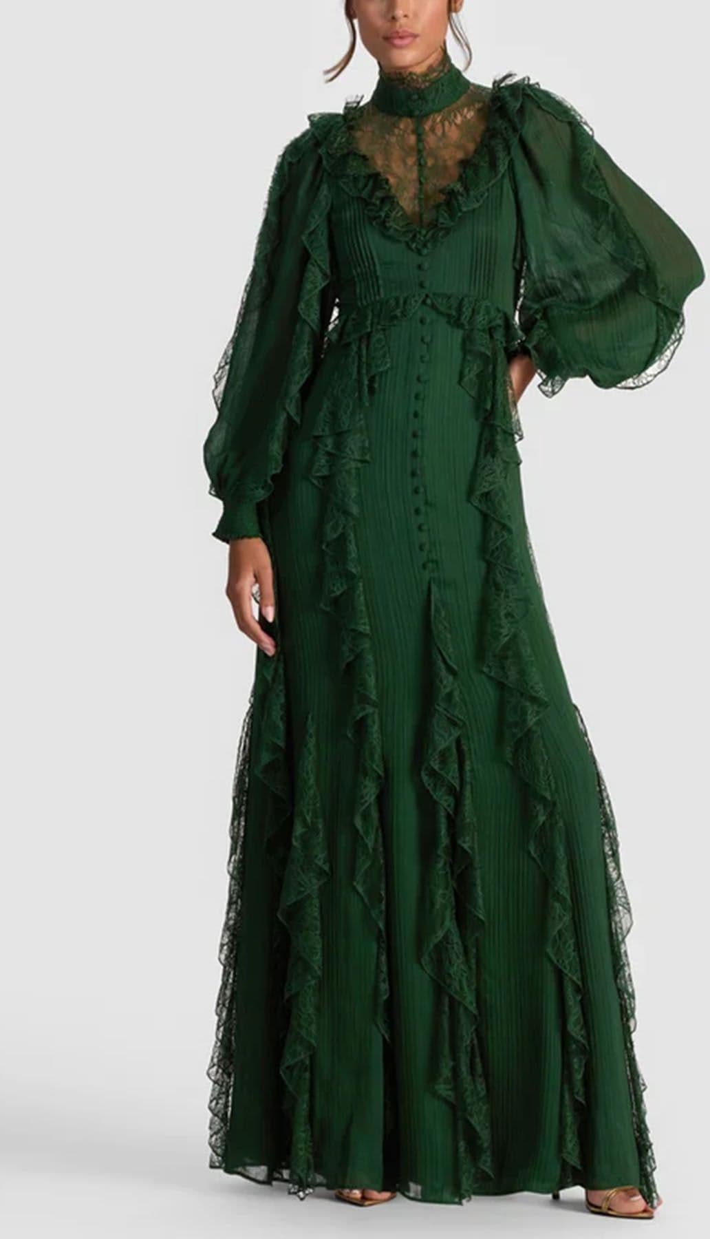 Alice + Olivia  Abiti Green - 4