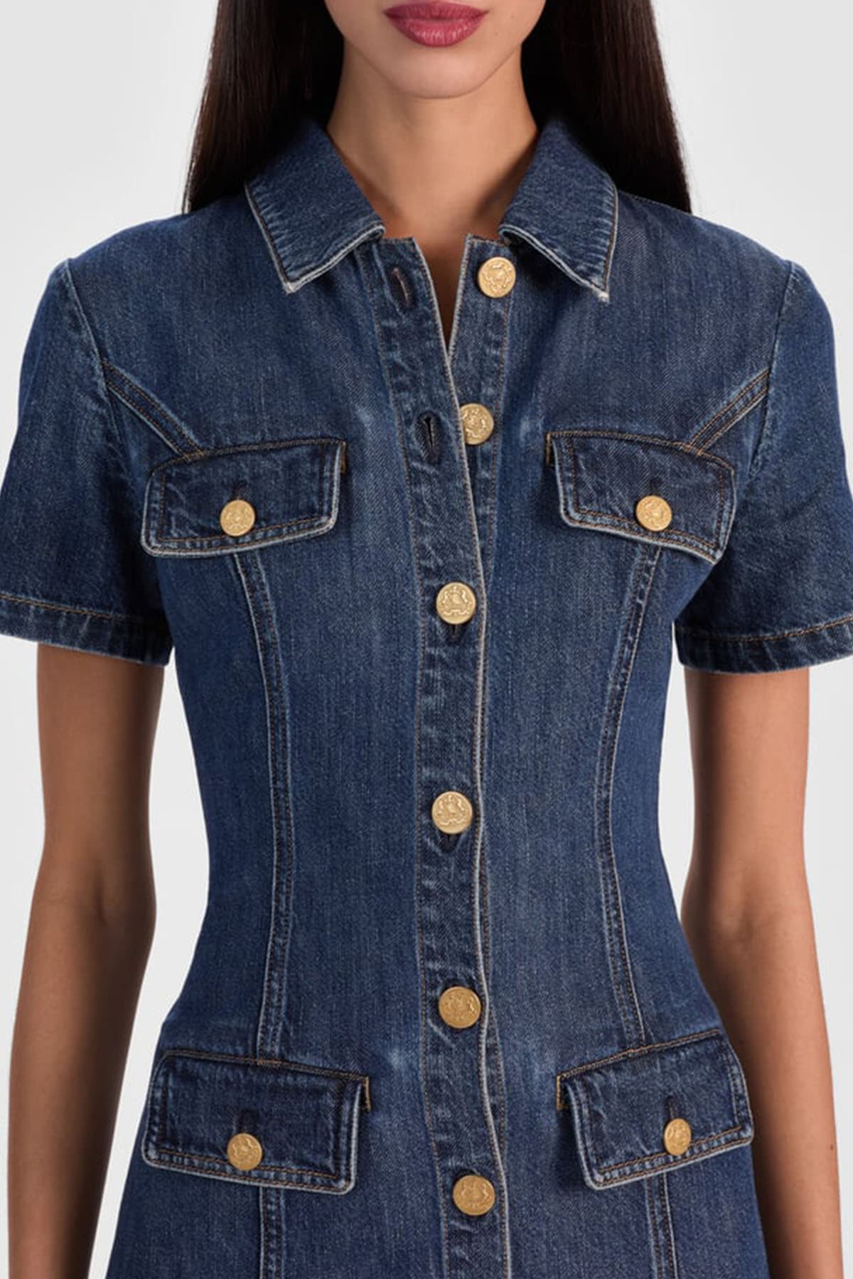 Alice + Olivia  Abiti Denim - 6