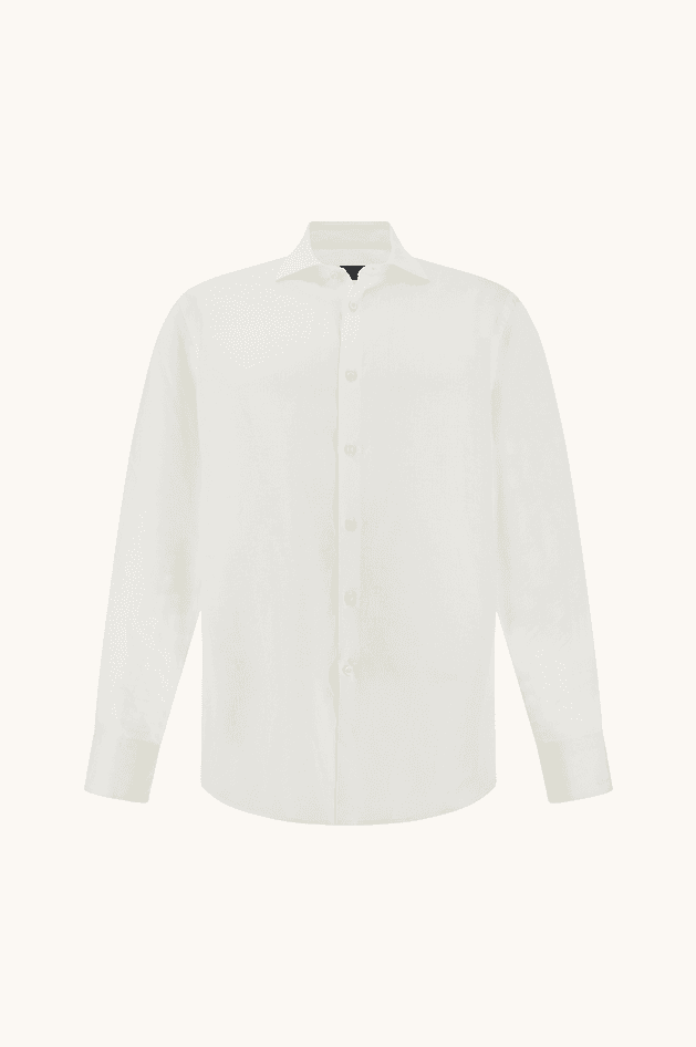 Paul&amp;Shark camicia in lino uomo bianco - 7