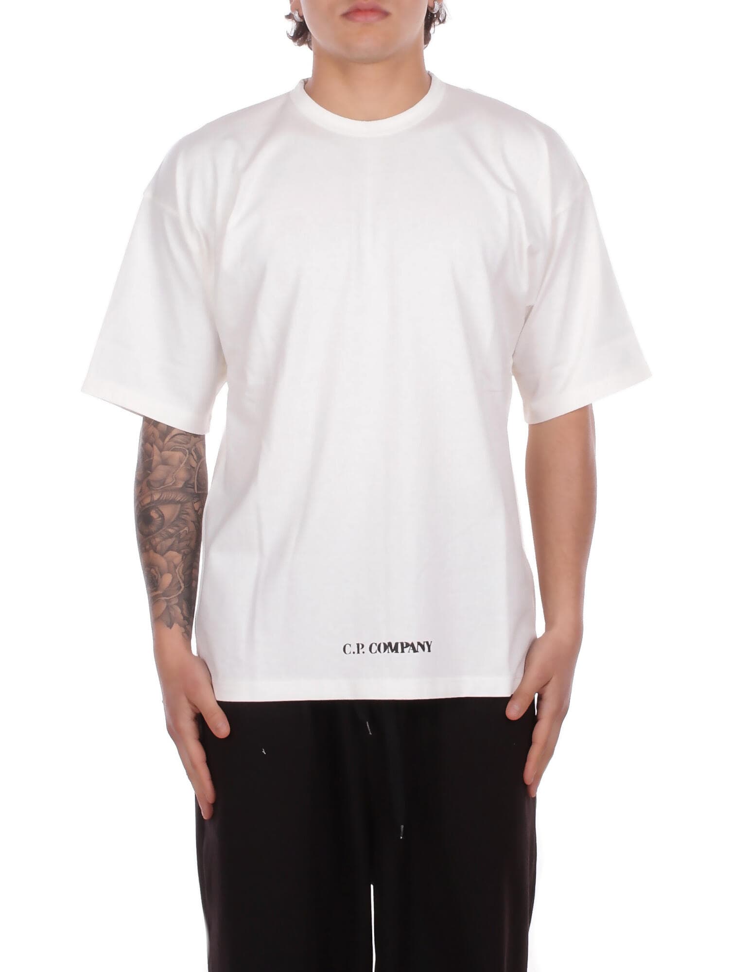 CP COMPANY  T-shirt e Polo Gauze white - 7