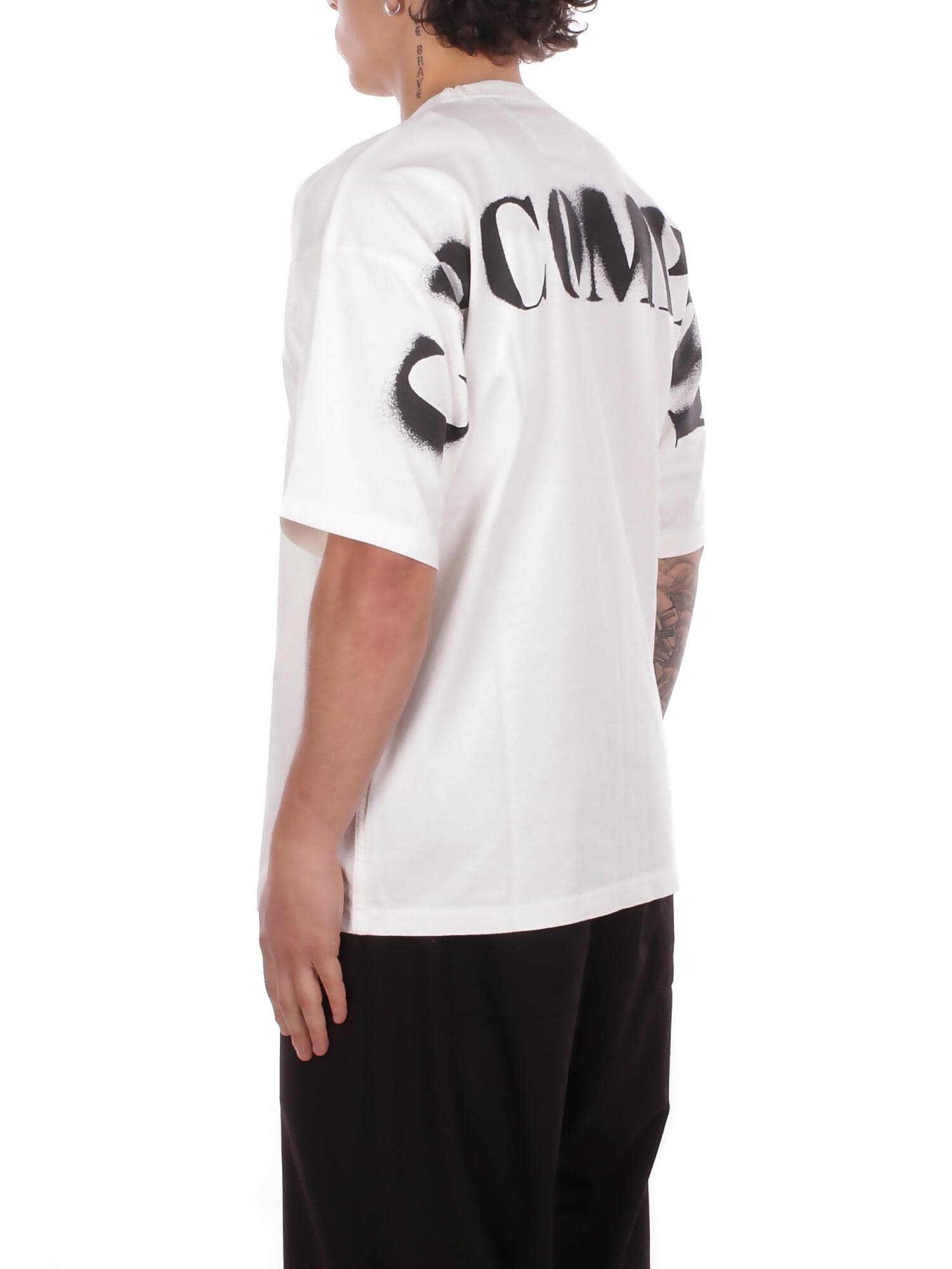 CP COMPANY  T-shirt e Polo Gauze white - 3
