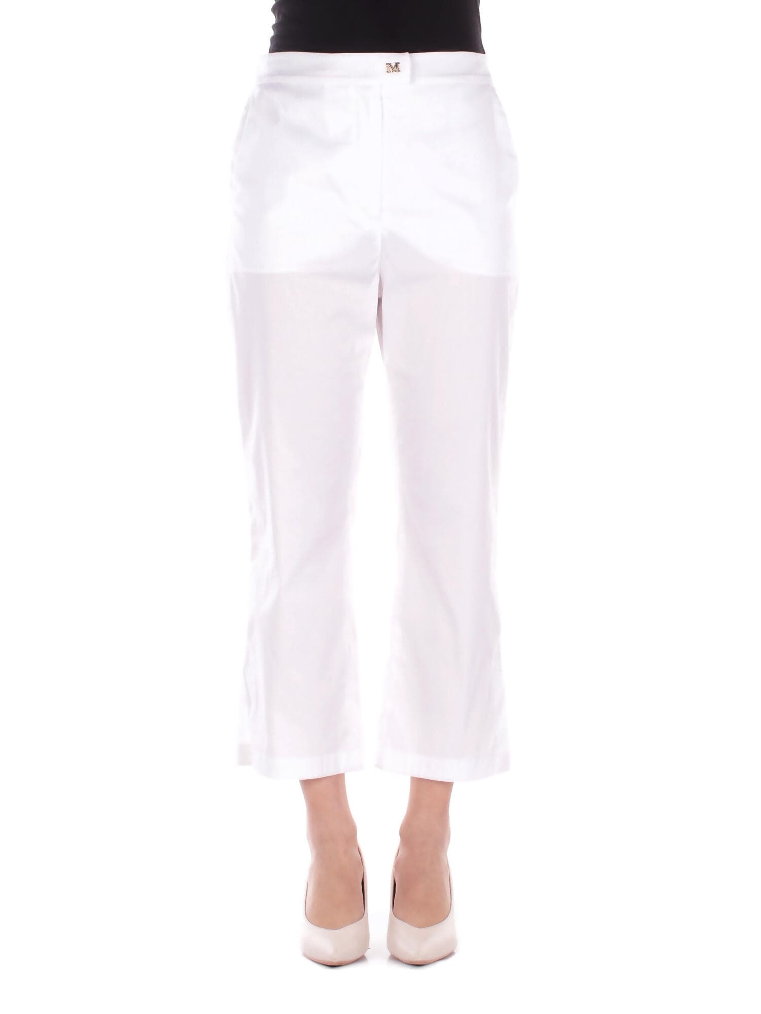 MAX MARA BEACHWEAR  Pantaloni Bianco ottico - 7