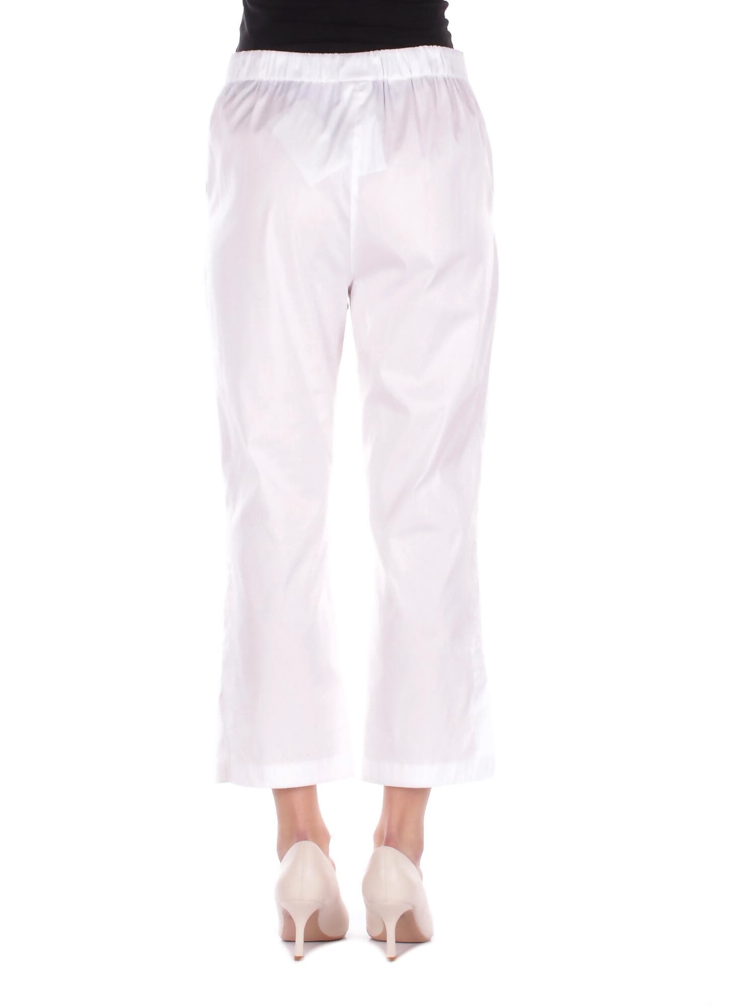 MAX MARA BEACHWEAR  Pantaloni Bianco ottico - 4