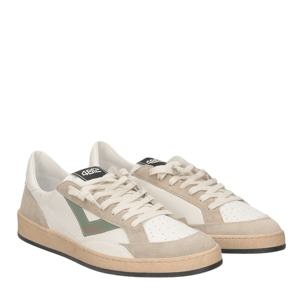 4B12  Sneakers Beige - 2