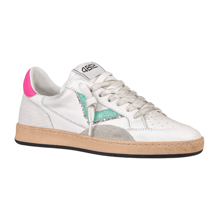 4B12  Sneakers Bianco - 2