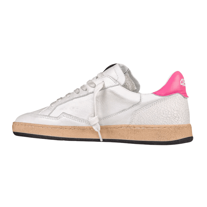 4B12  Sneakers Bianco - 3