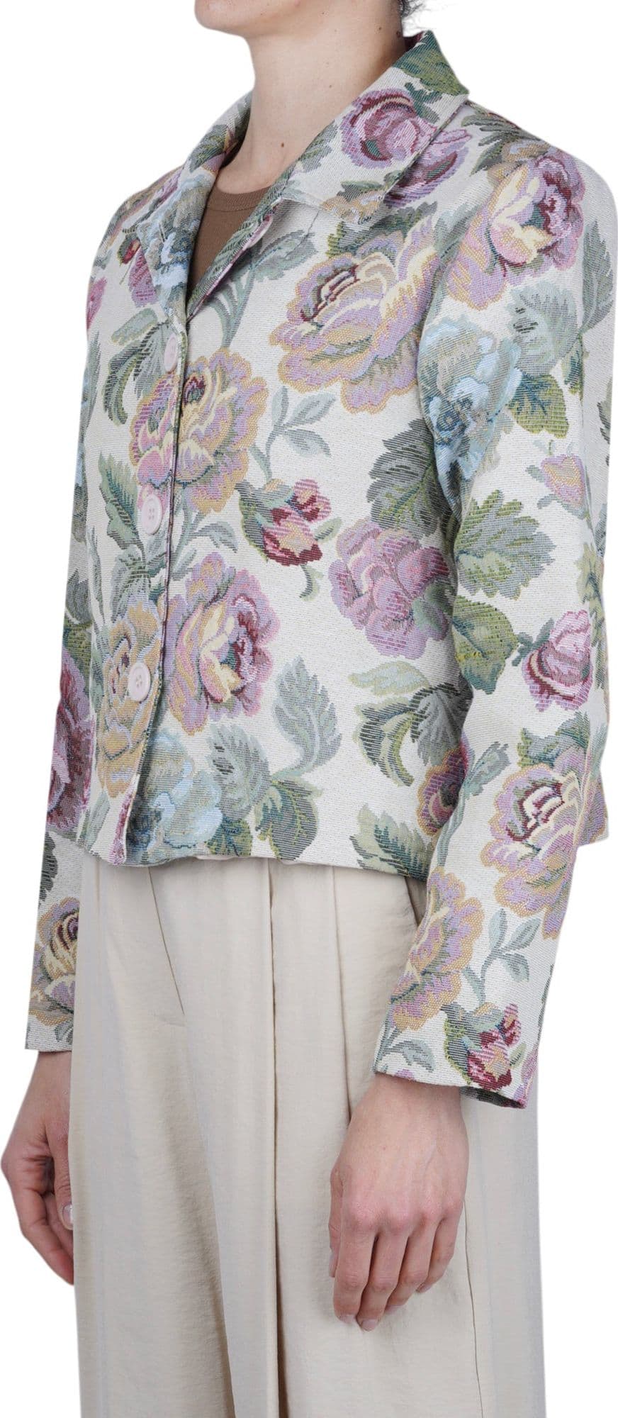 LA FEMME BLANCHE La Femme Blanche - Giacca - 471477 - Panna/Verde - 4