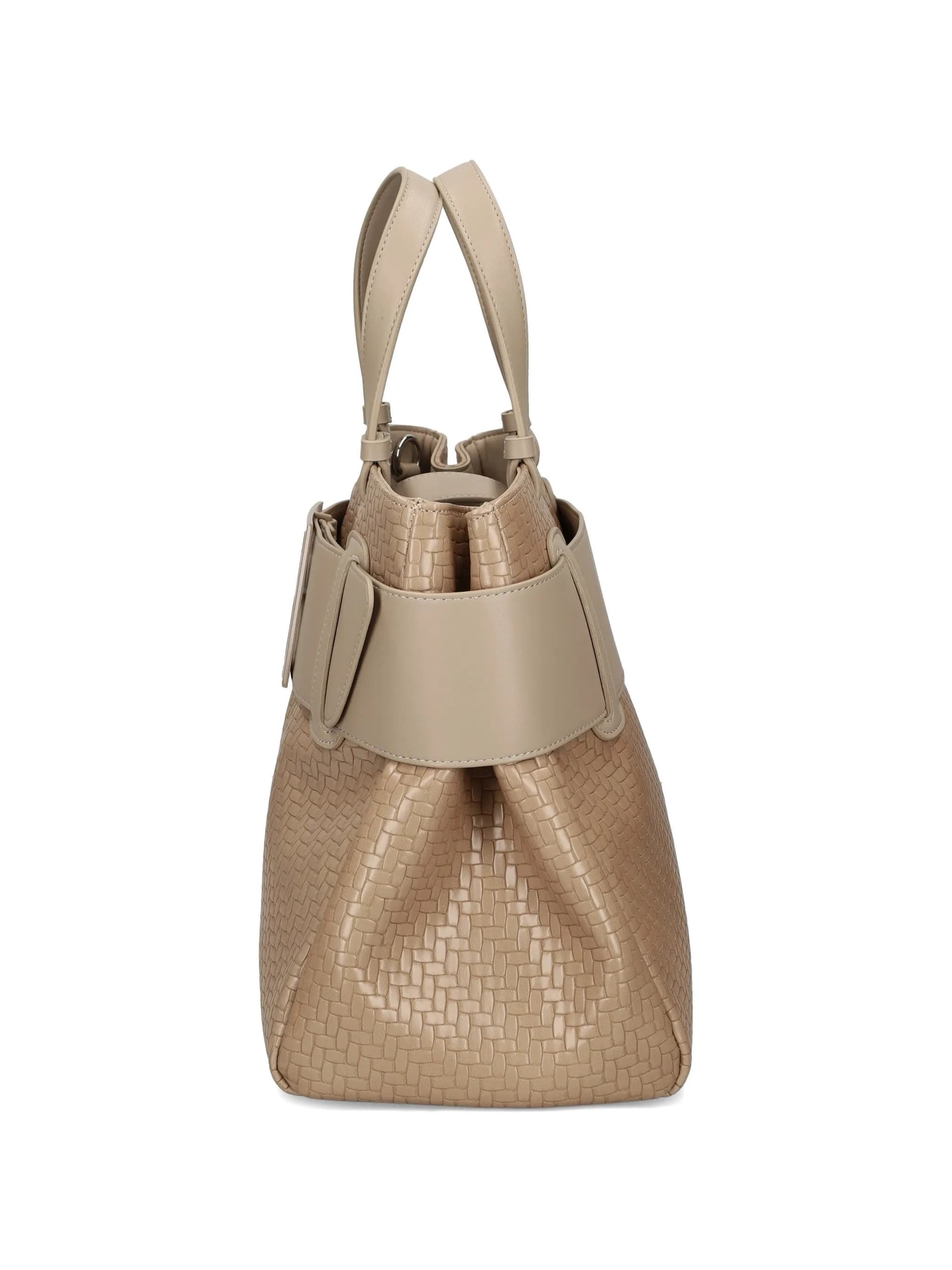 Armani Exchange  - Borsa a Mano Beige da Donna - 4