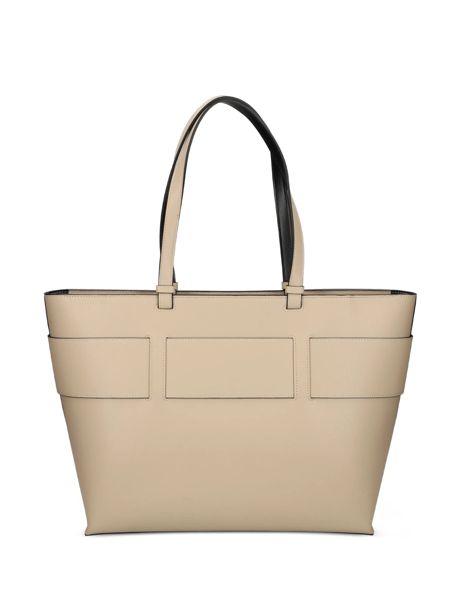 Armani Exchange  - Borsa a Mano Beige da Donna - 5