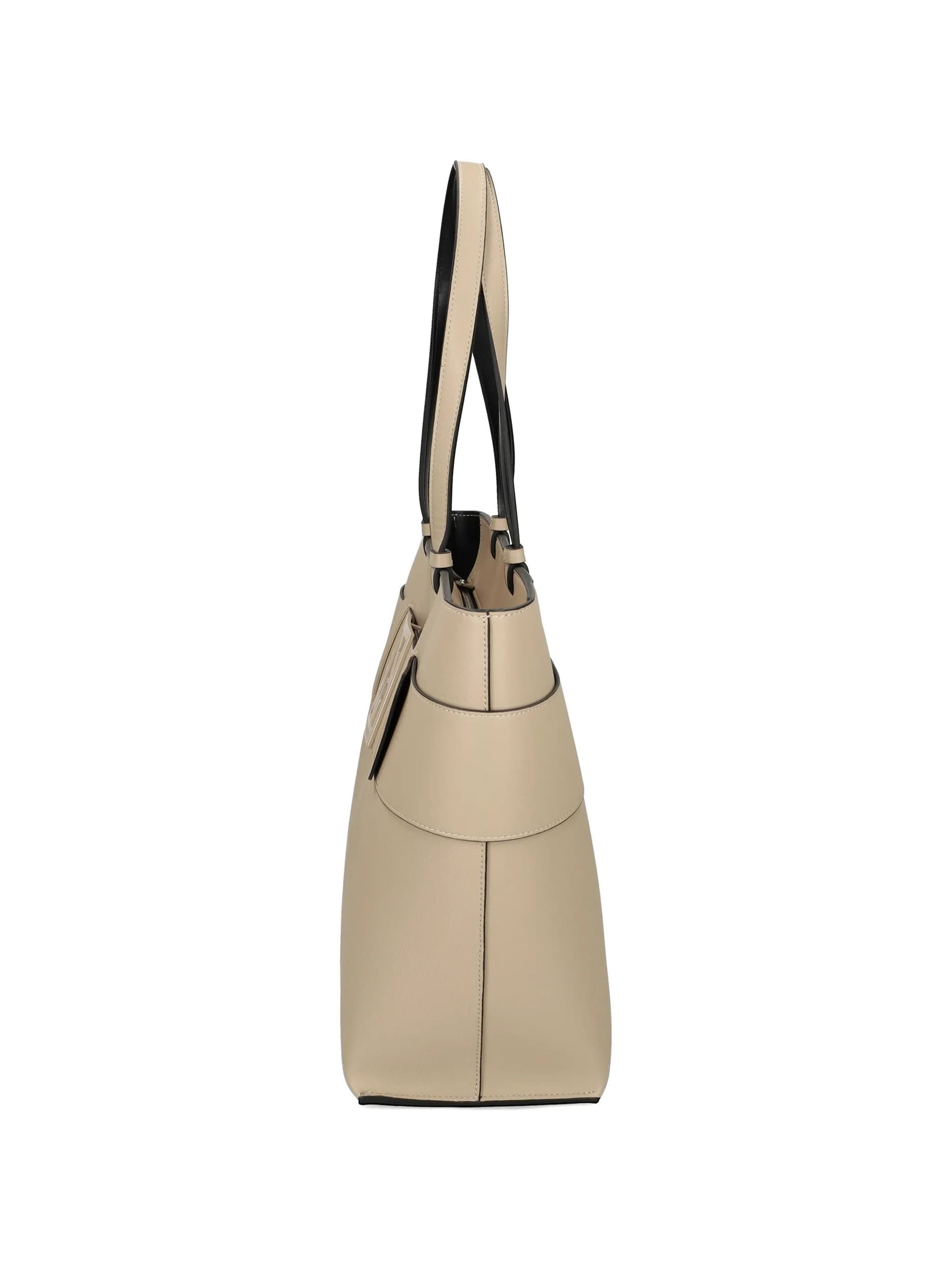 Armani Exchange  - Borsa a Mano Beige da Donna - 6