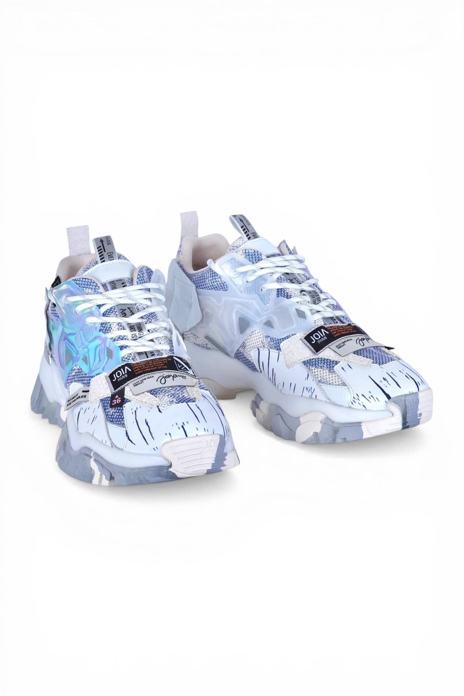 JOIA PARIS Joia Paris - Sneakers - 470318 - Bianco/Blu - 2
