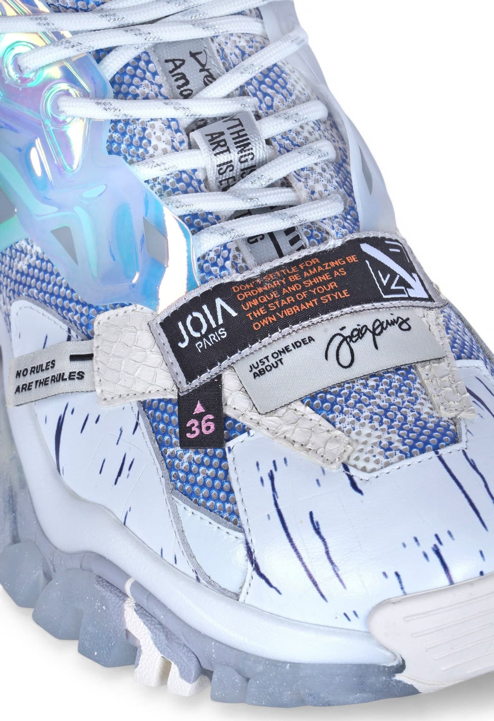 JOIA PARIS Joia Paris - Sneakers - 470318 - Bianco/Blu - 7