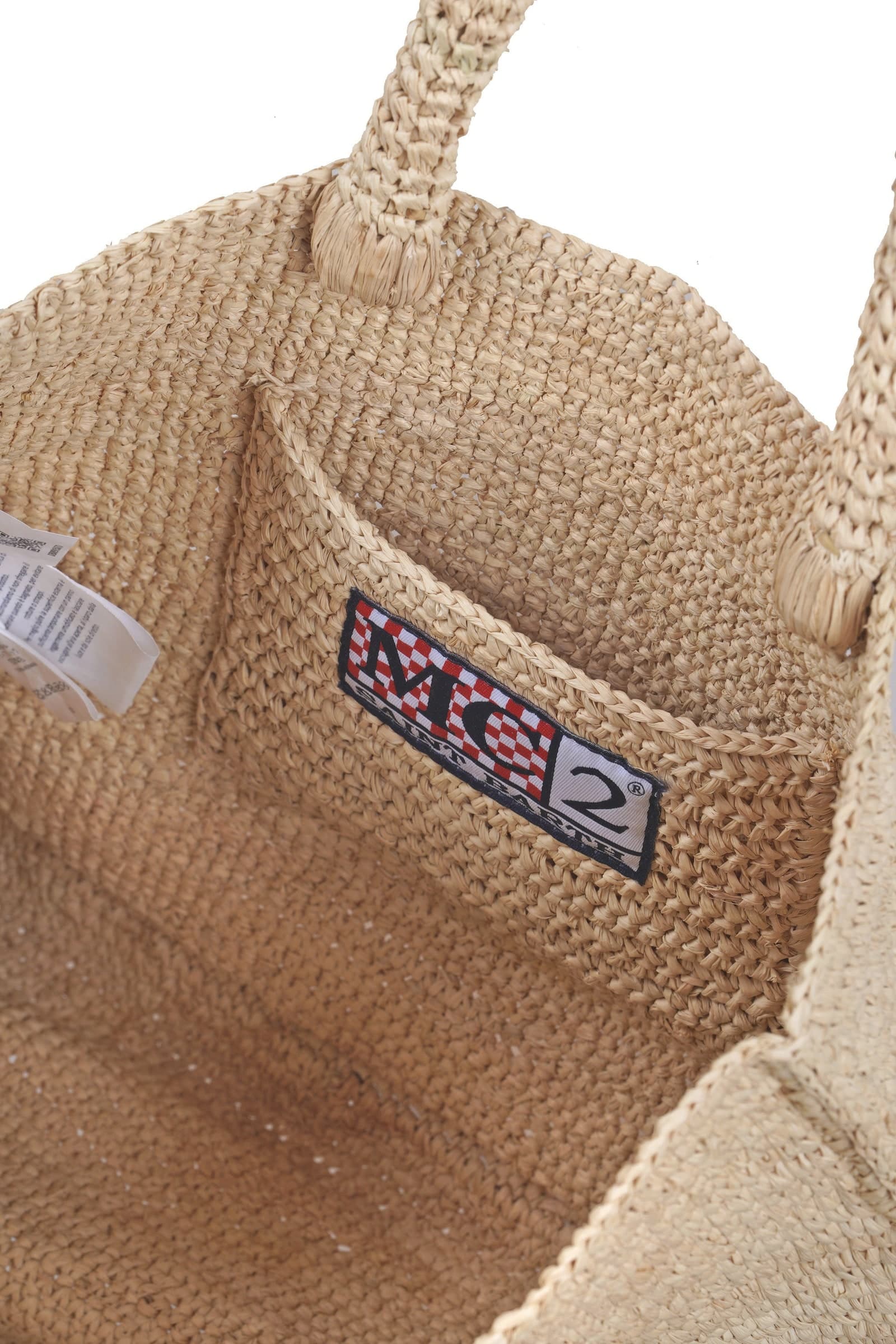 MC2 SAINT BARTH MC2 Saint Barth - Borsa media - 471011 - Beige - 5