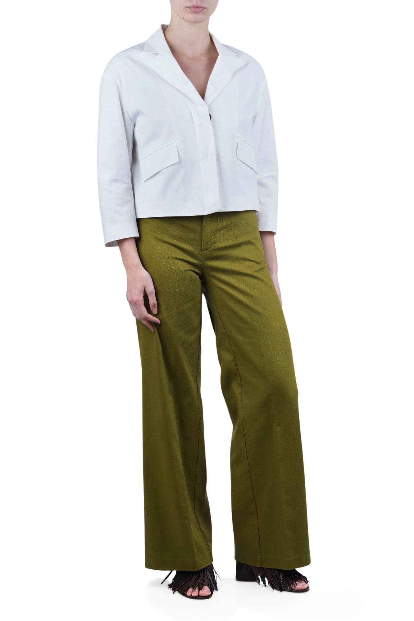 Annarita N ANNARITA N - Pantalone - 471240 - Oliva - 2