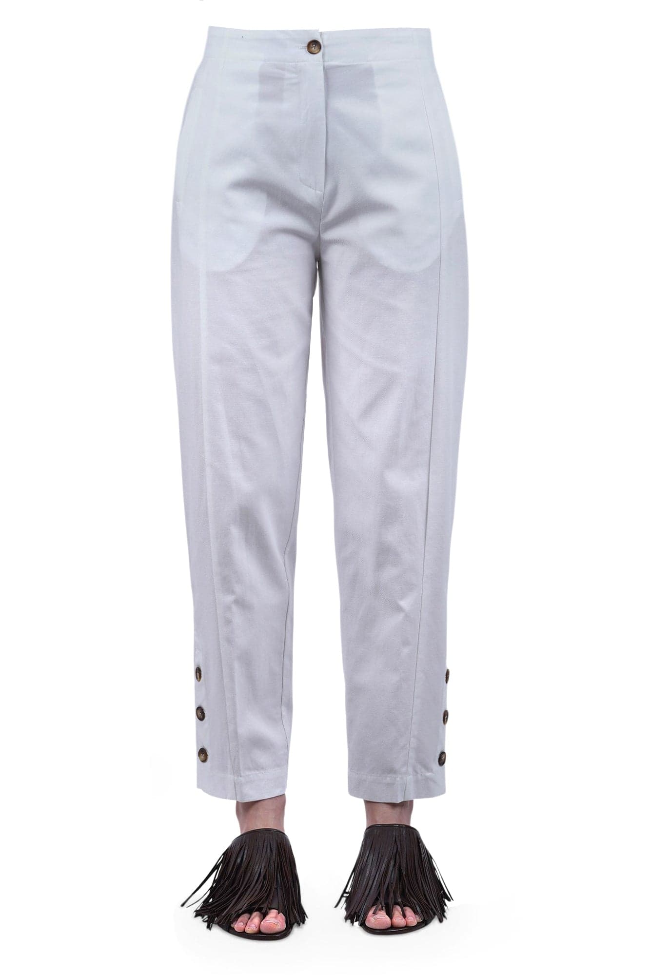 Annarita N ANNARITA N - Pantaloni - 471244 - Bianco - 3