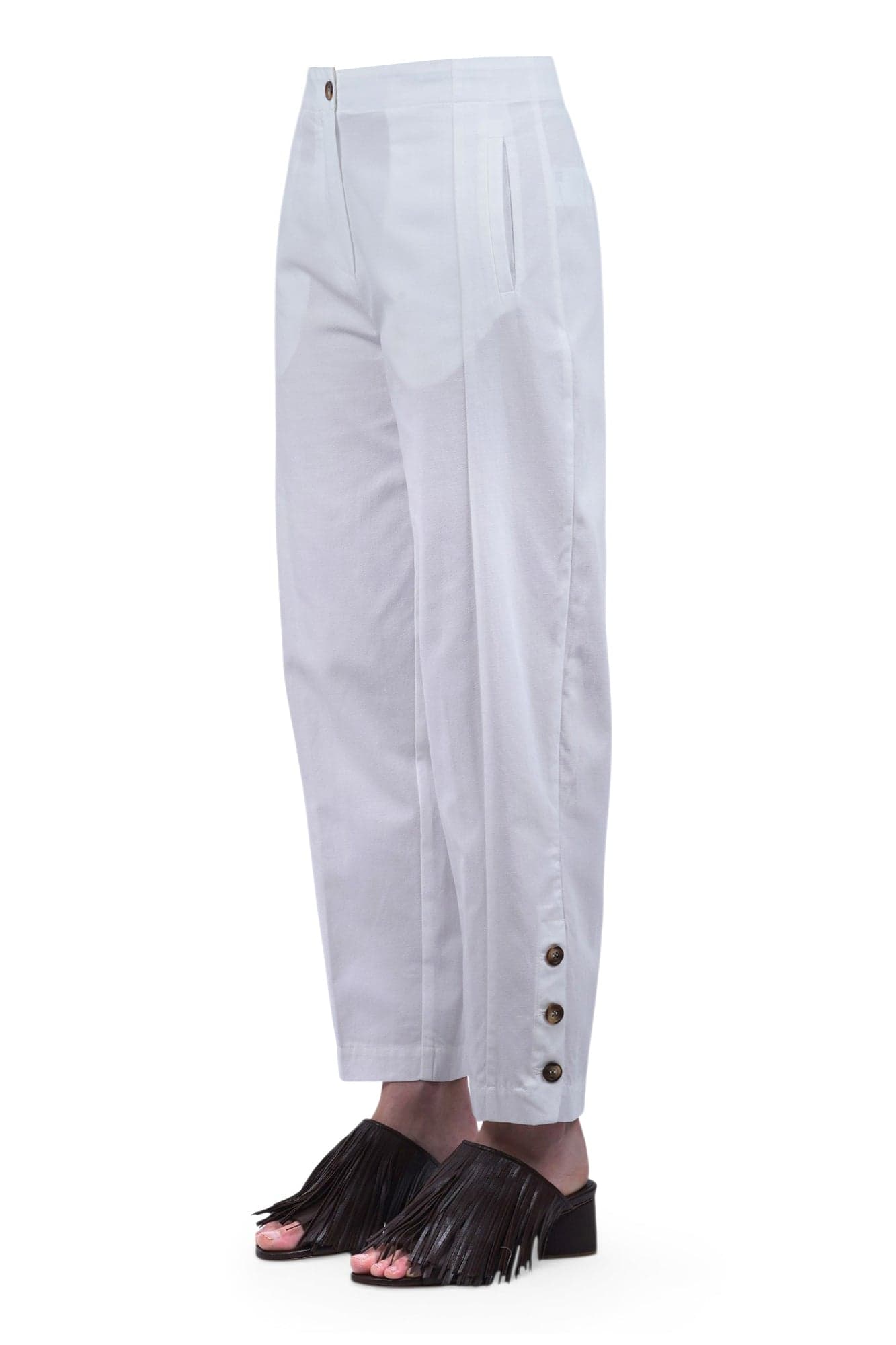Annarita N ANNARITA N - Pantaloni - 471244 - Bianco - 4