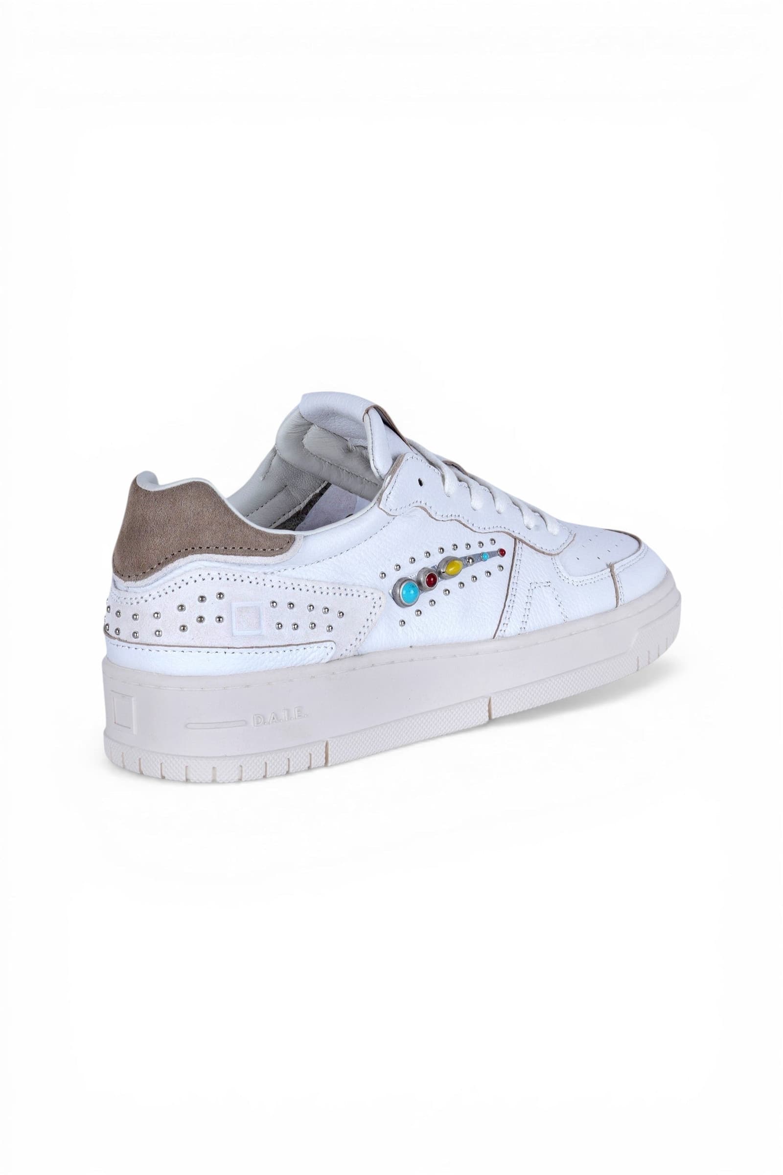 D.A.T.E. DATE - Sneakers - 470675 - Bianco/Tortora - 4