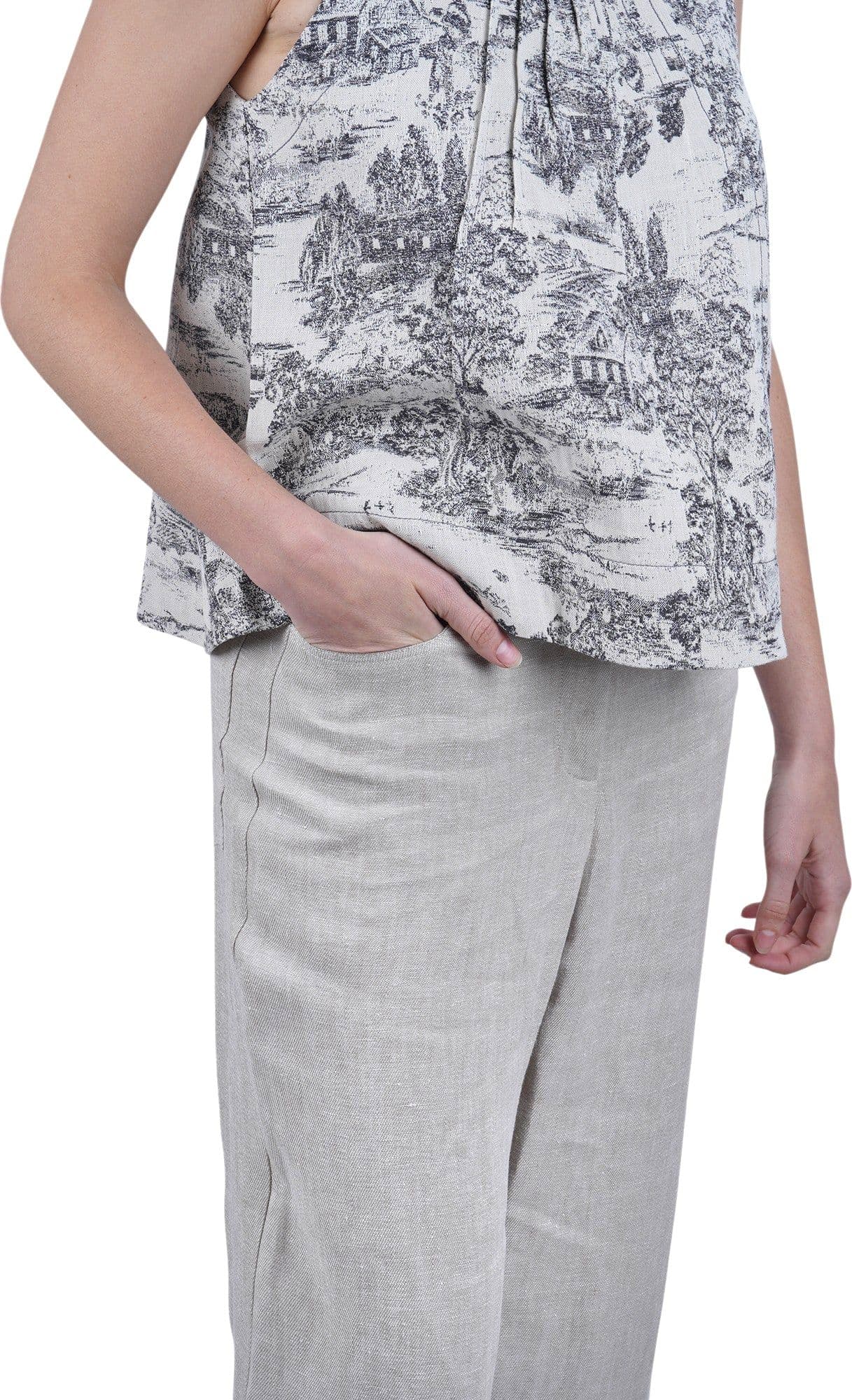 Alysi  - Pantalone - 471198 - Avena - 6