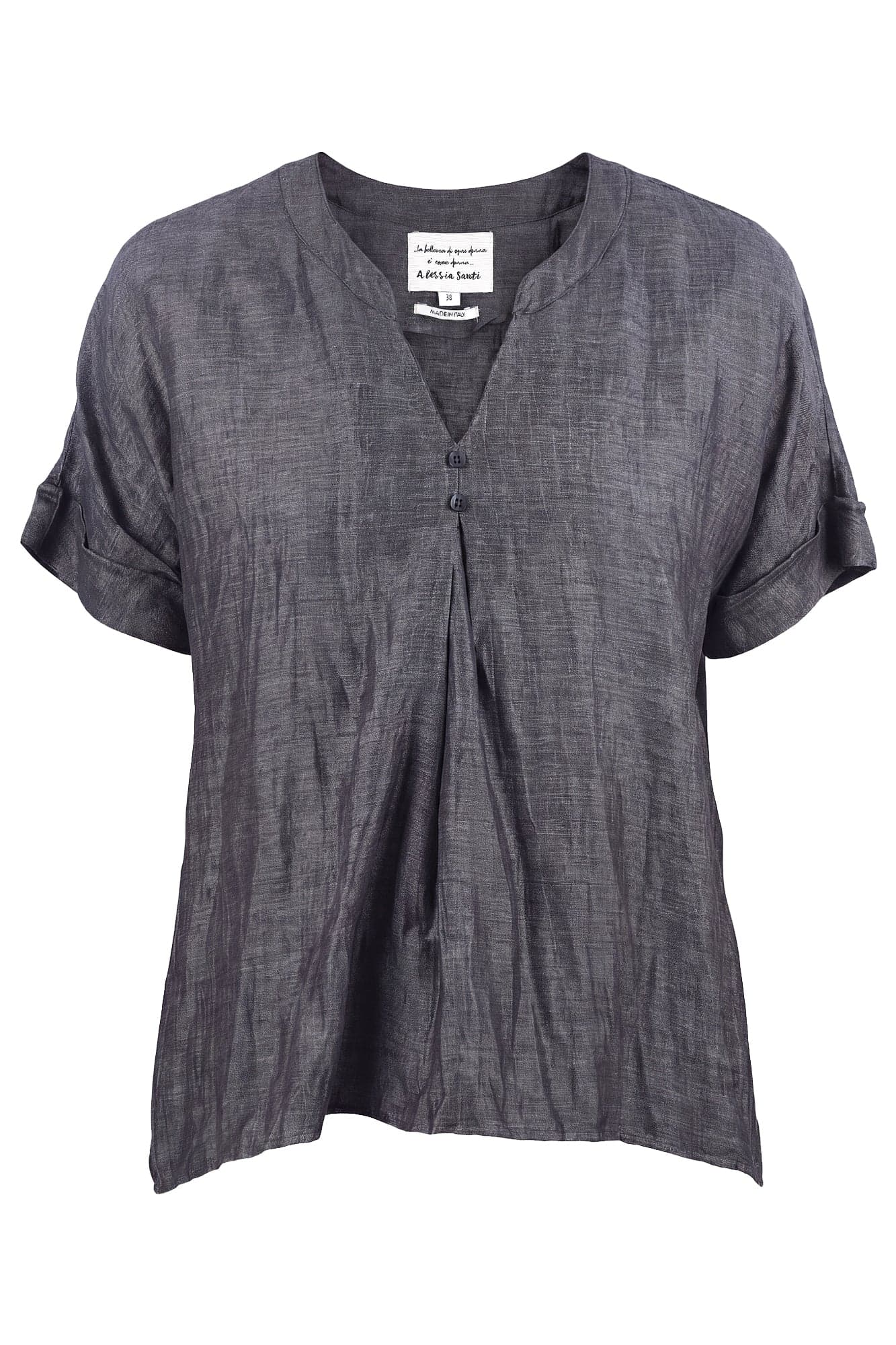 ALESSIA SANTI Alessia Santi - Blusa - 470186 - Grigio scuro - 7