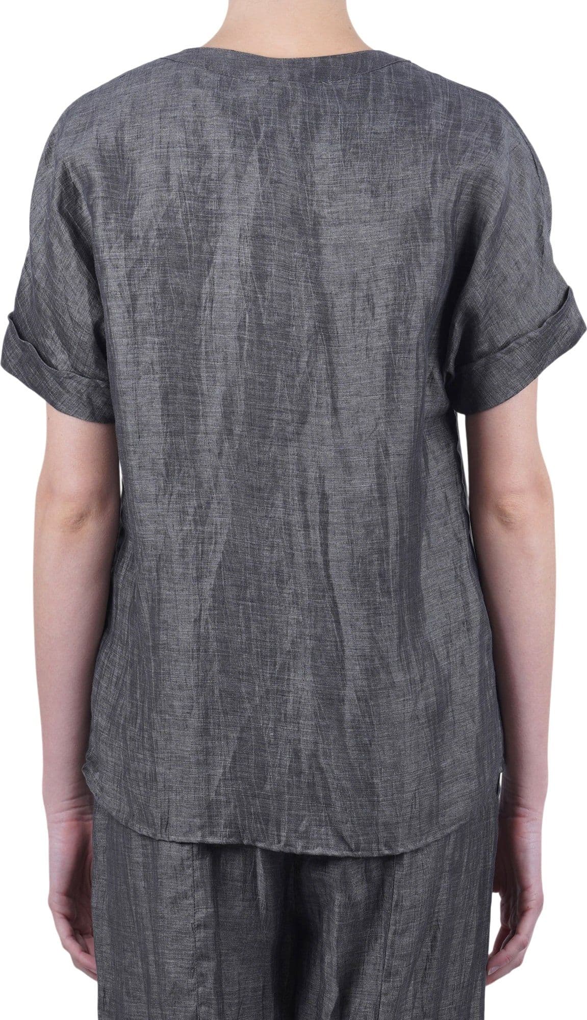 ALESSIA SANTI Alessia Santi - Blusa - 470186 - Grigio scuro - 5