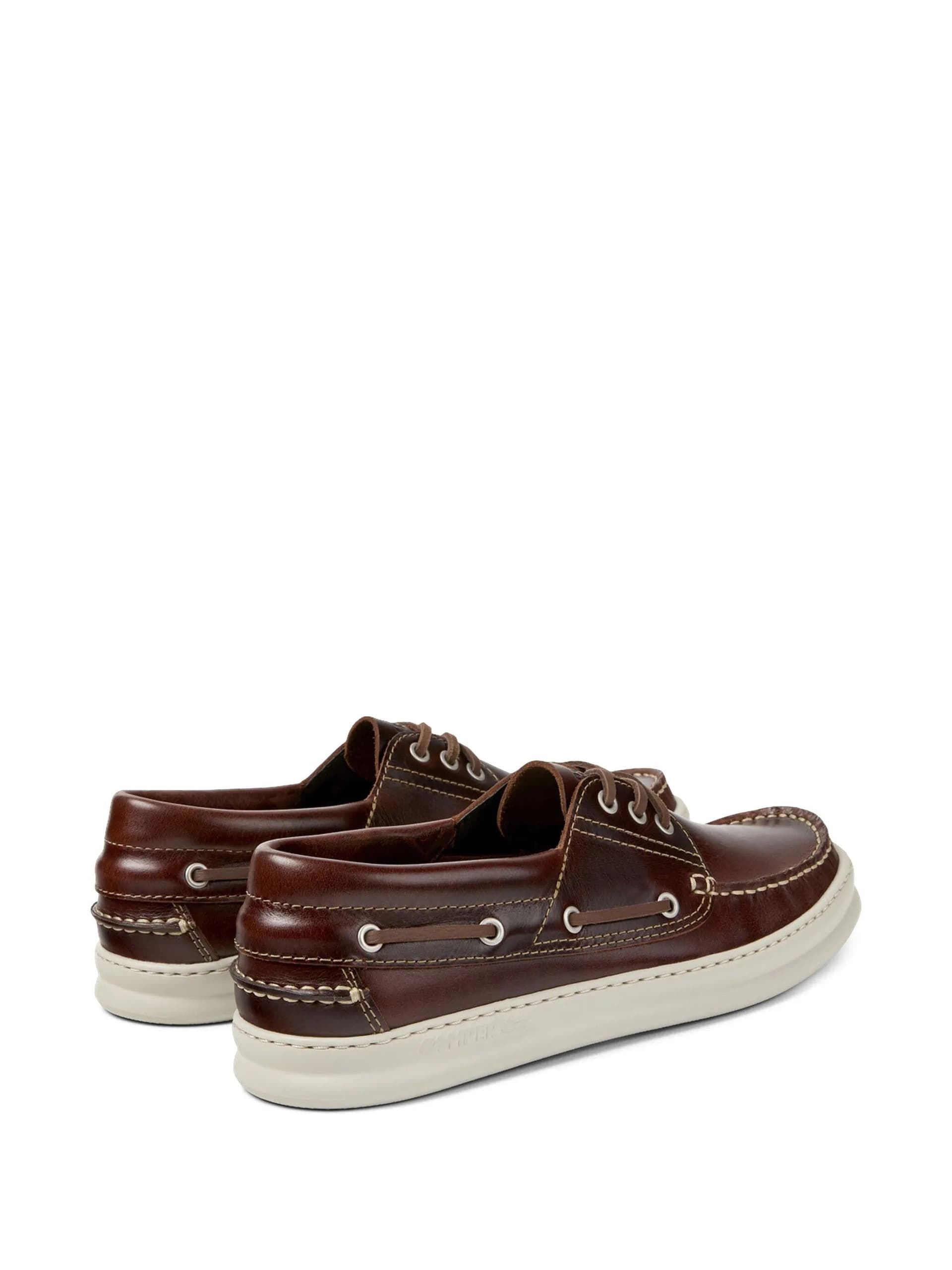 CAMPER Camper - Scarpe Stringate in Pelle Marrone - 2