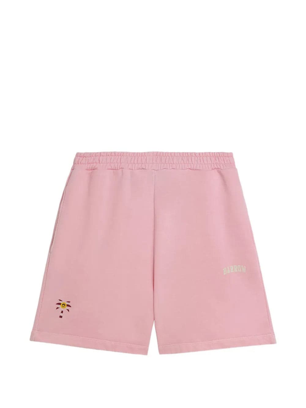 BARROW Barrow - Pantaloni Cotone Rosa e Verdi da Donna - 5