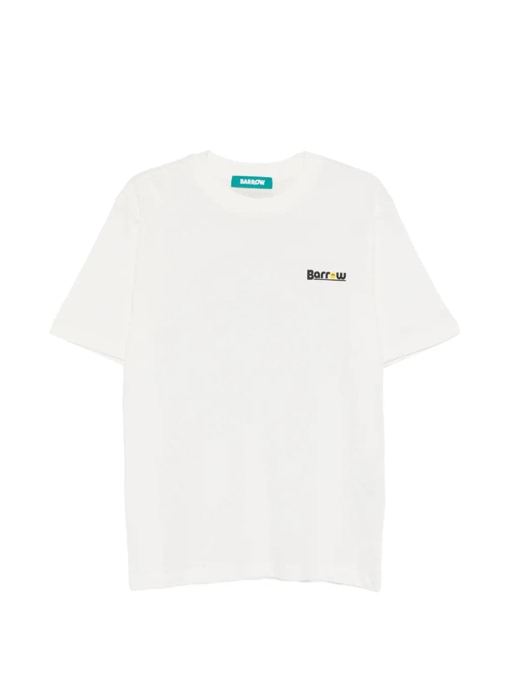 BARROW Barrow - T-Shirt Bianca e Verde da Donna - 4