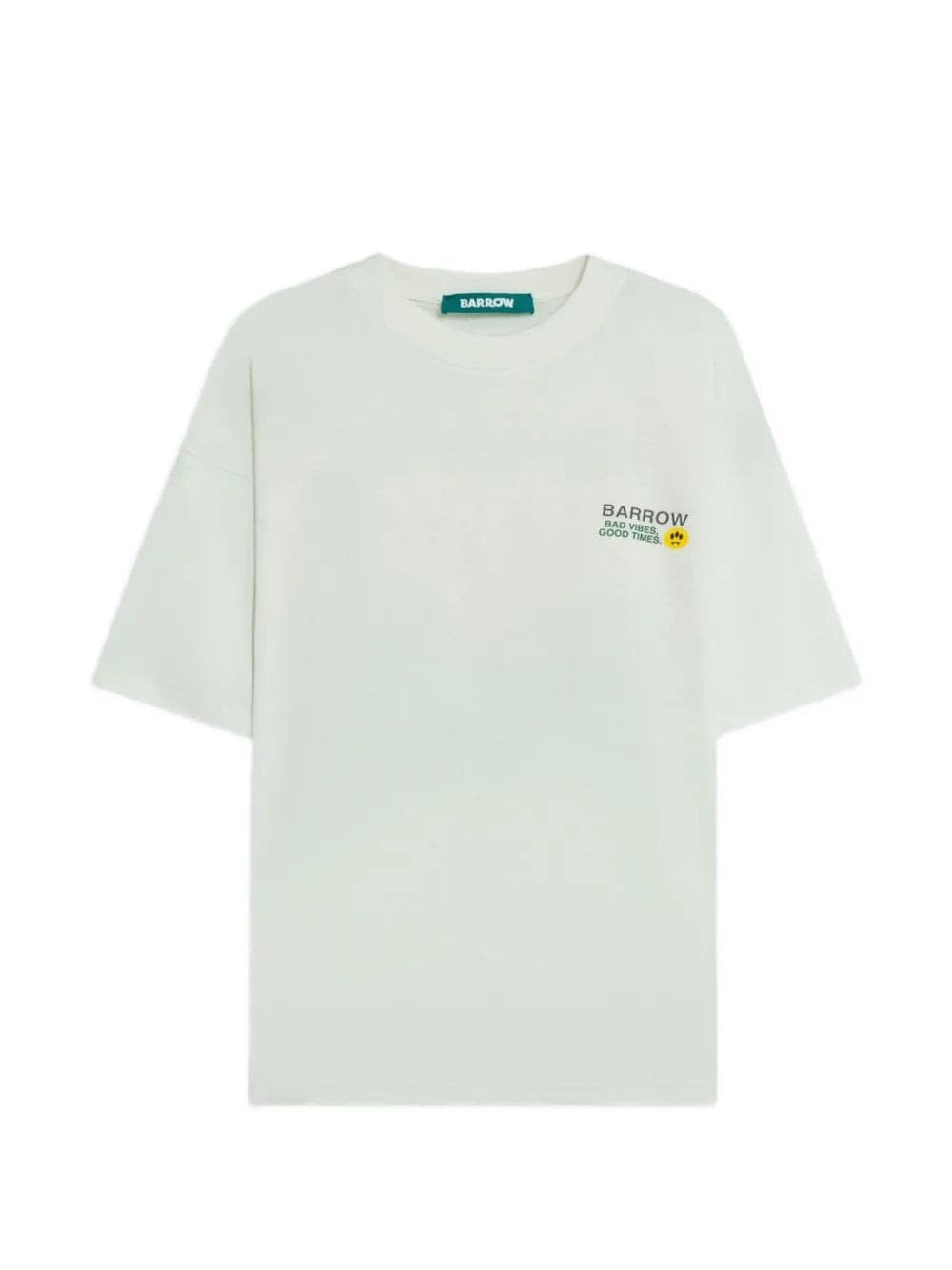 BARROW Barrow - T-Shirt Moderna Bianca e Blu da Donna - 3