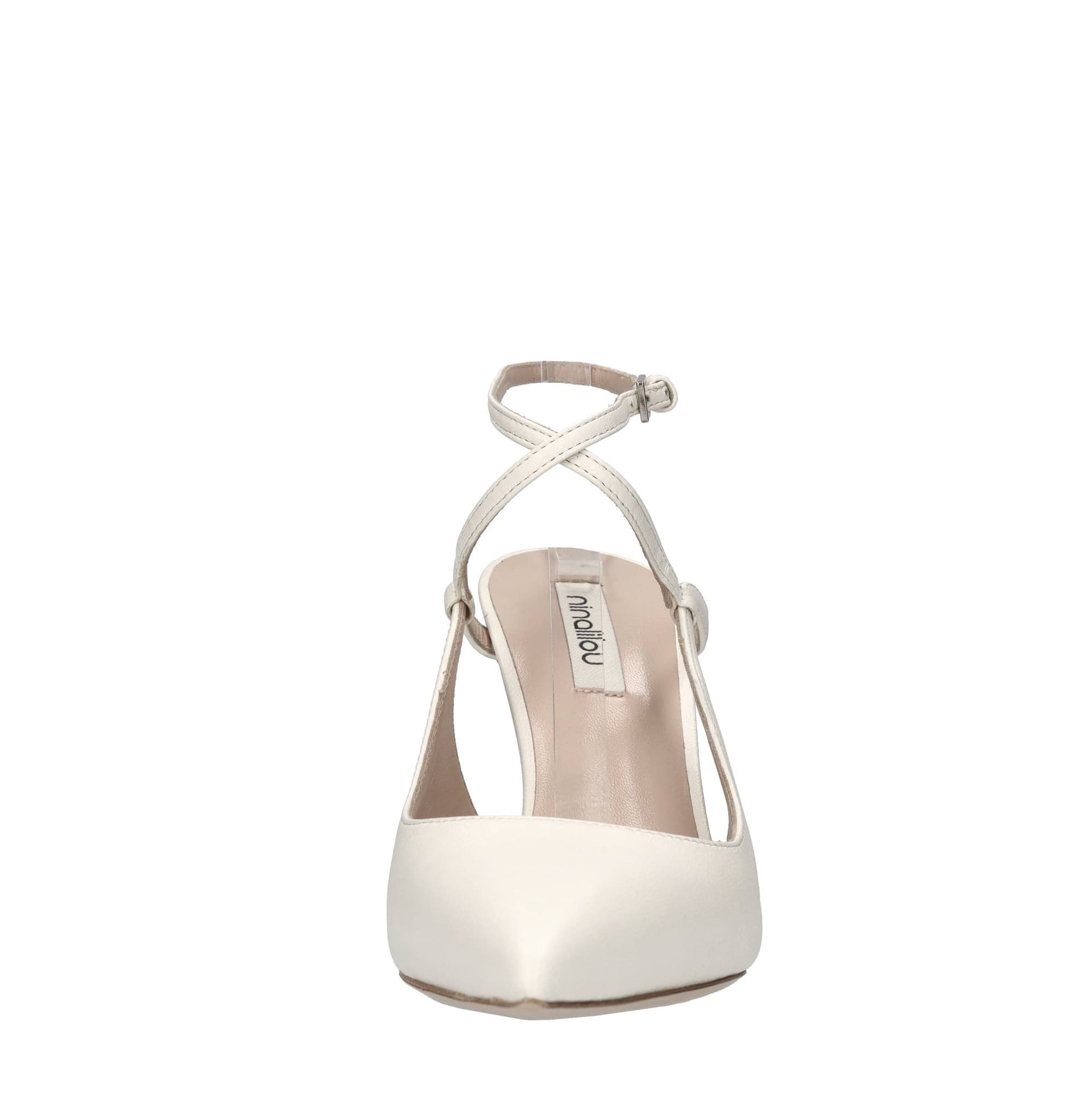 Ninalilou  Scarpe con Tacco Bianco - 4