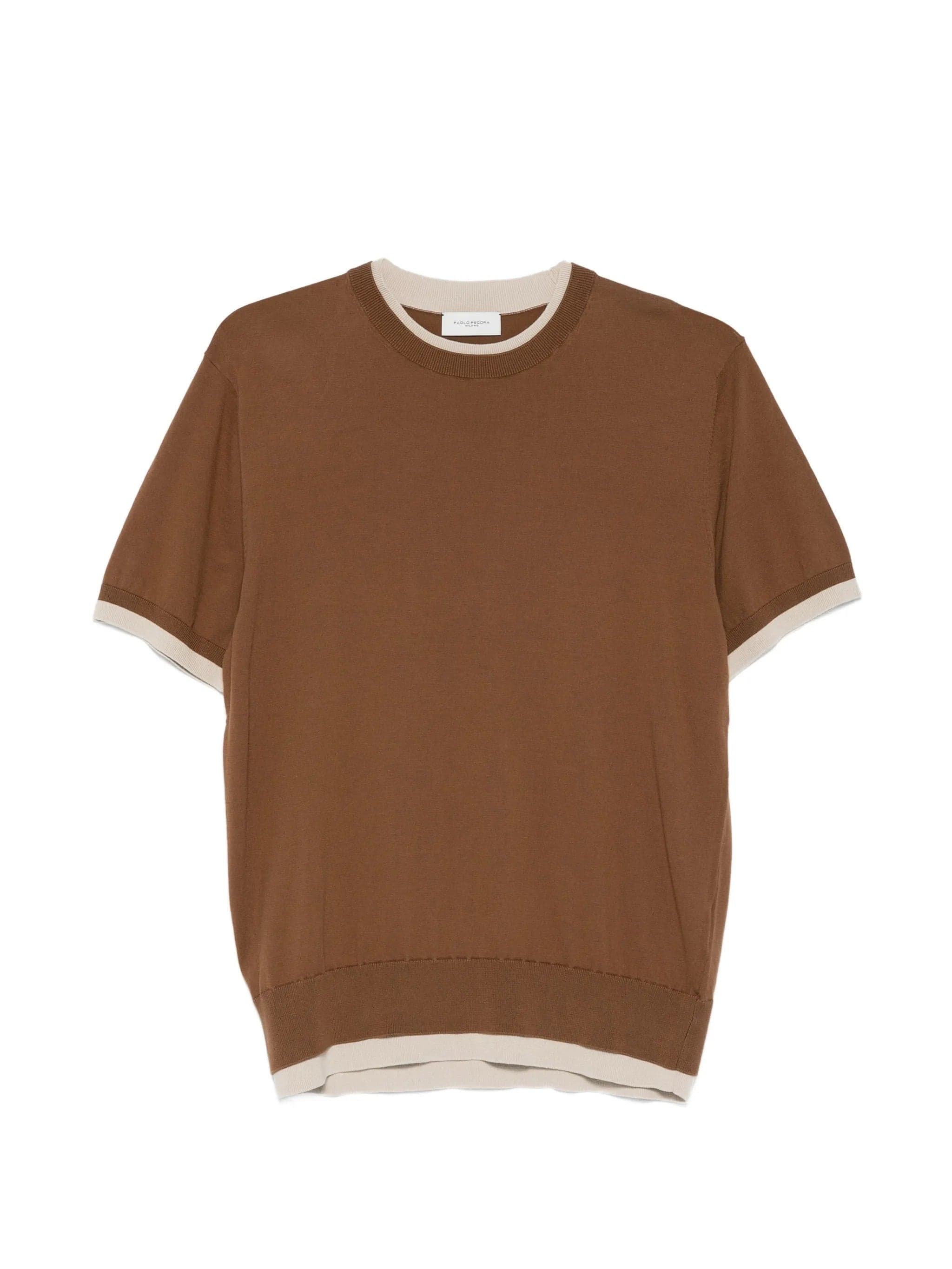 PAOLO PECORA Paolo Pecora - Maglia Marrone da Uomo