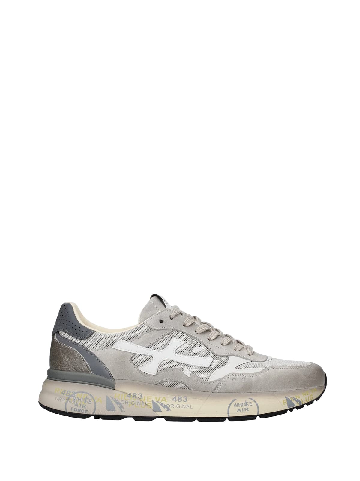 PREMIATA Premiata - Sneakers Grigie da Uomo - 4