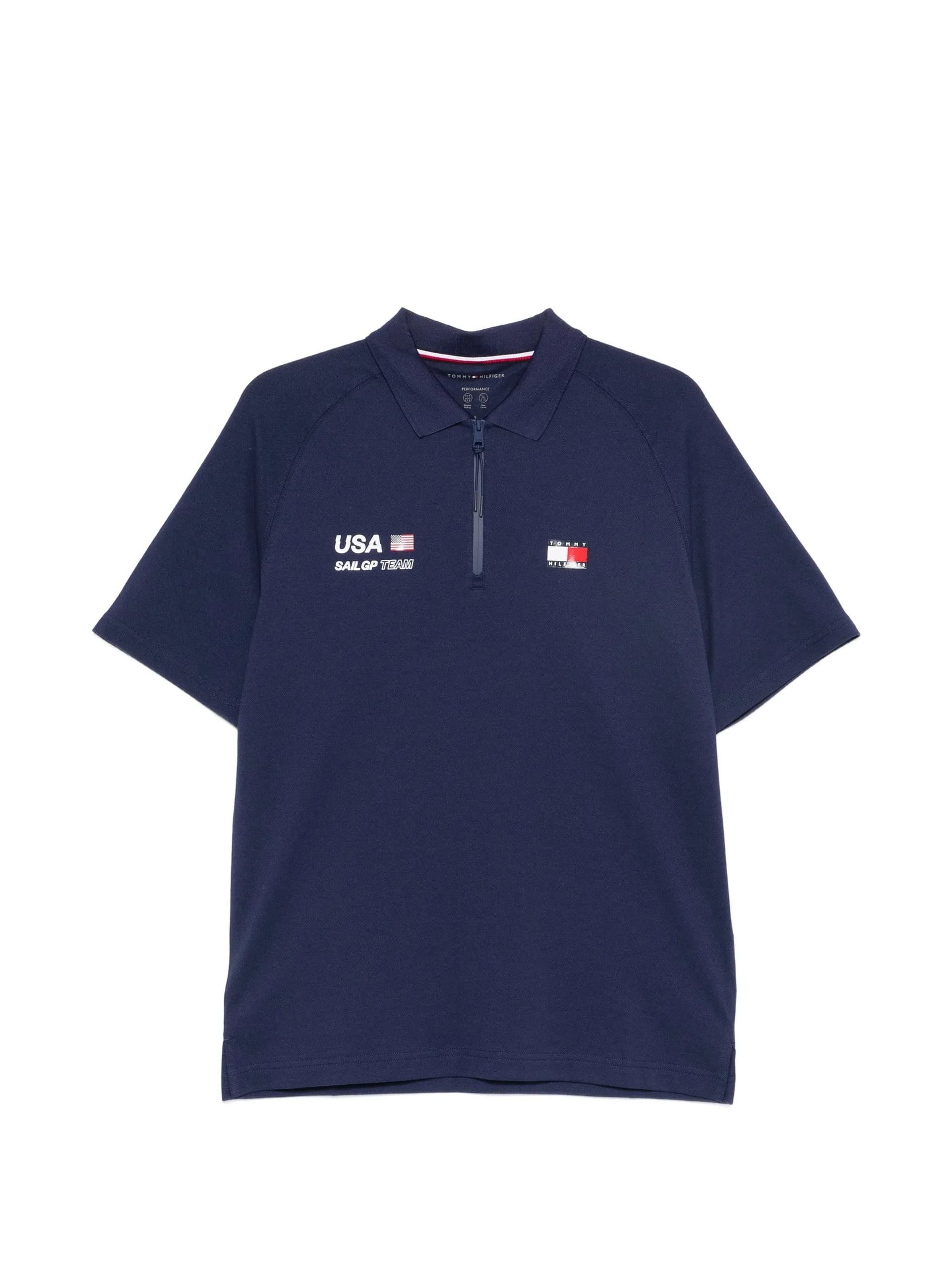 Tommy Hilfiger  - Polo Blu da Uomo - 4